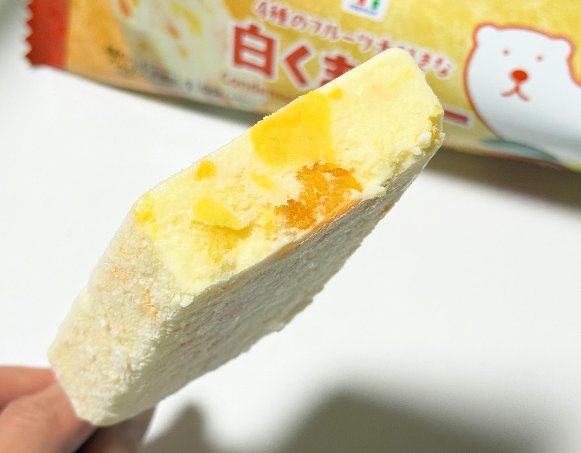 果肉45%の贅沢】4種フルーツが楽しめるバータイプの白くまの満足