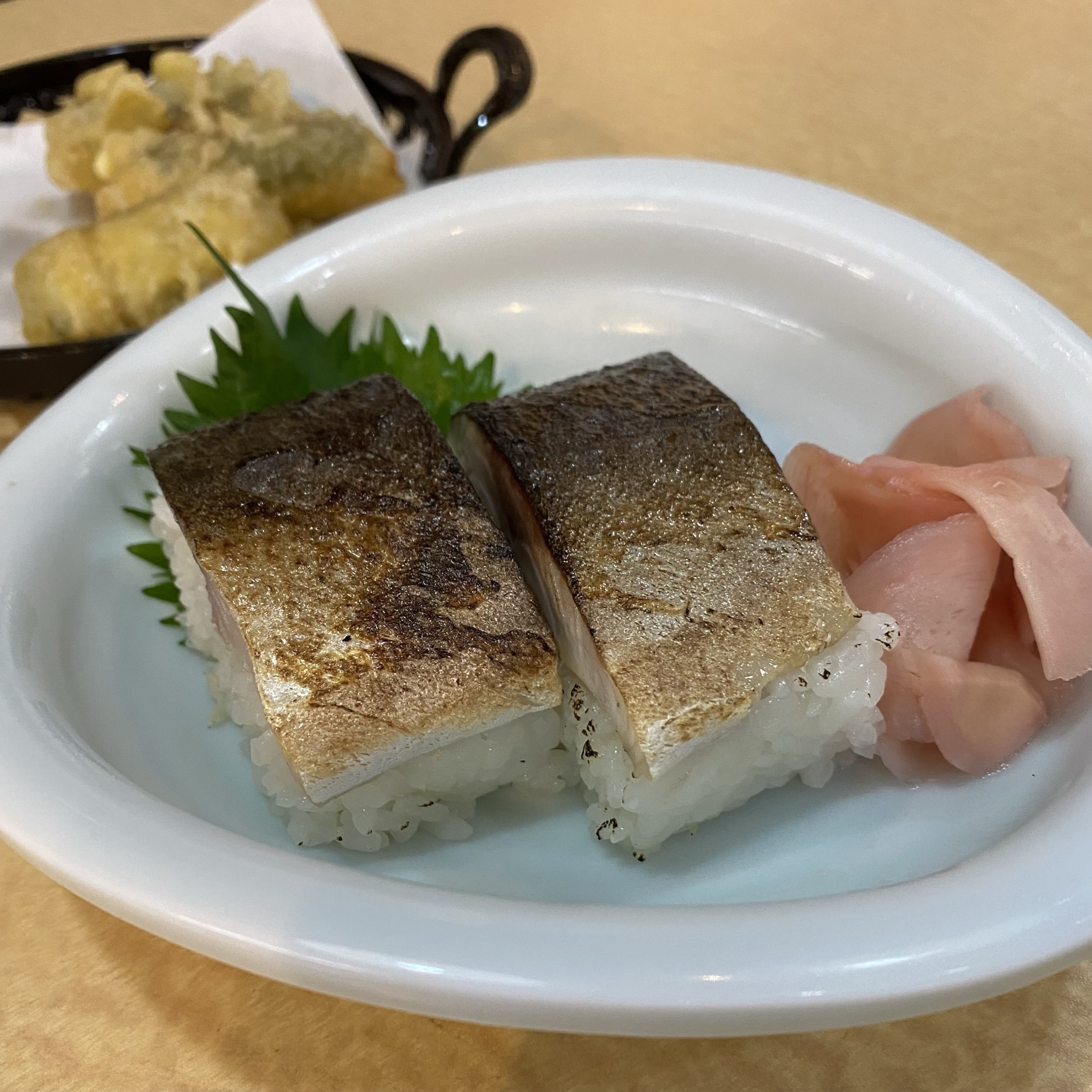 炙り鯖寿司 480円