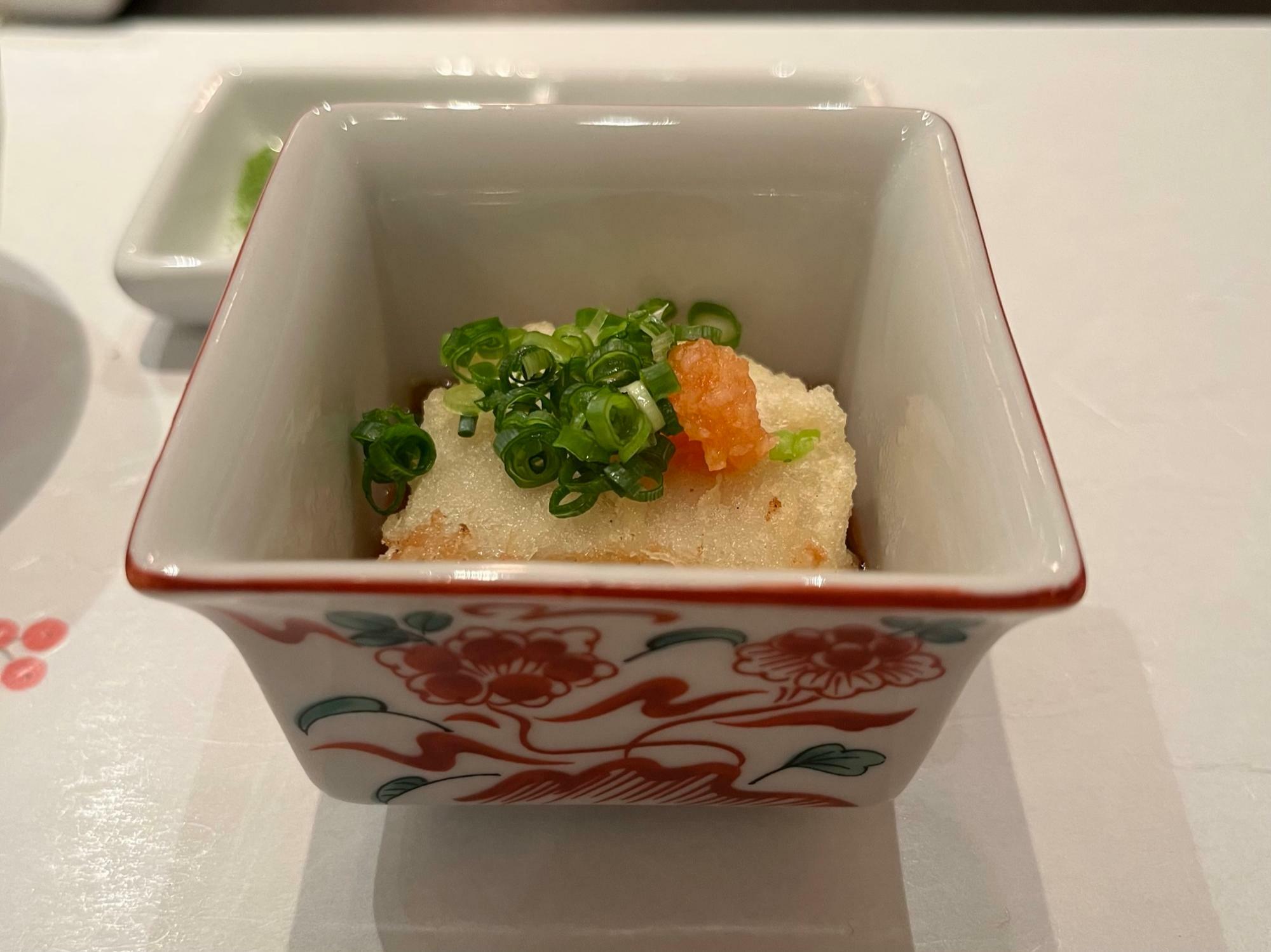 胡麻豆腐の天ぷら
