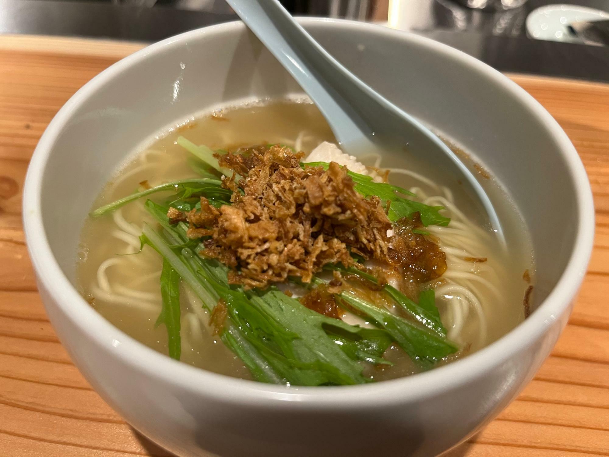 ミニ鳥清湯（とりちんたん）ラーメン