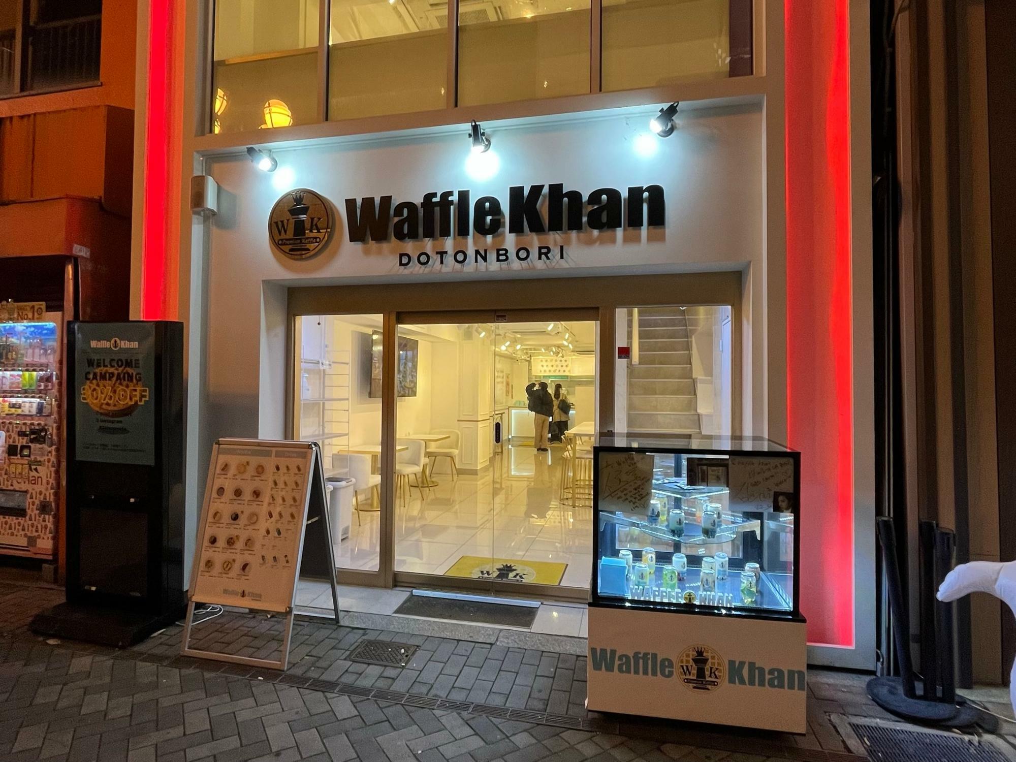 Waffle Khan(ワッフルカーン)道頓堀店 外観