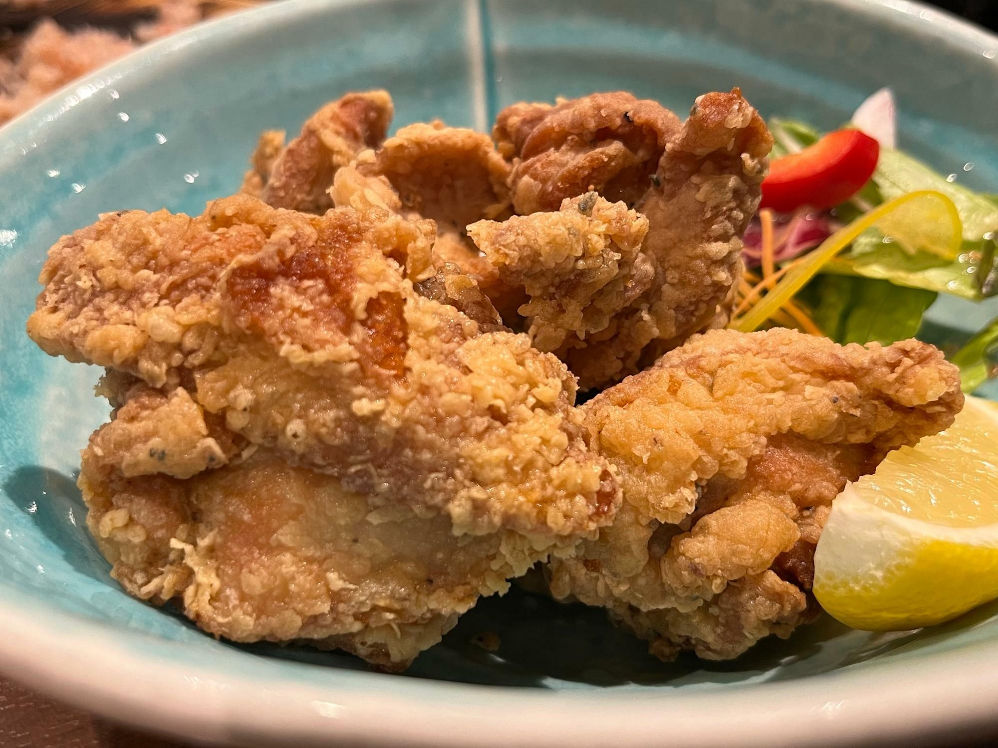 北海道唐揚 塩麹造りの鶏ザンギ 769円（税込）