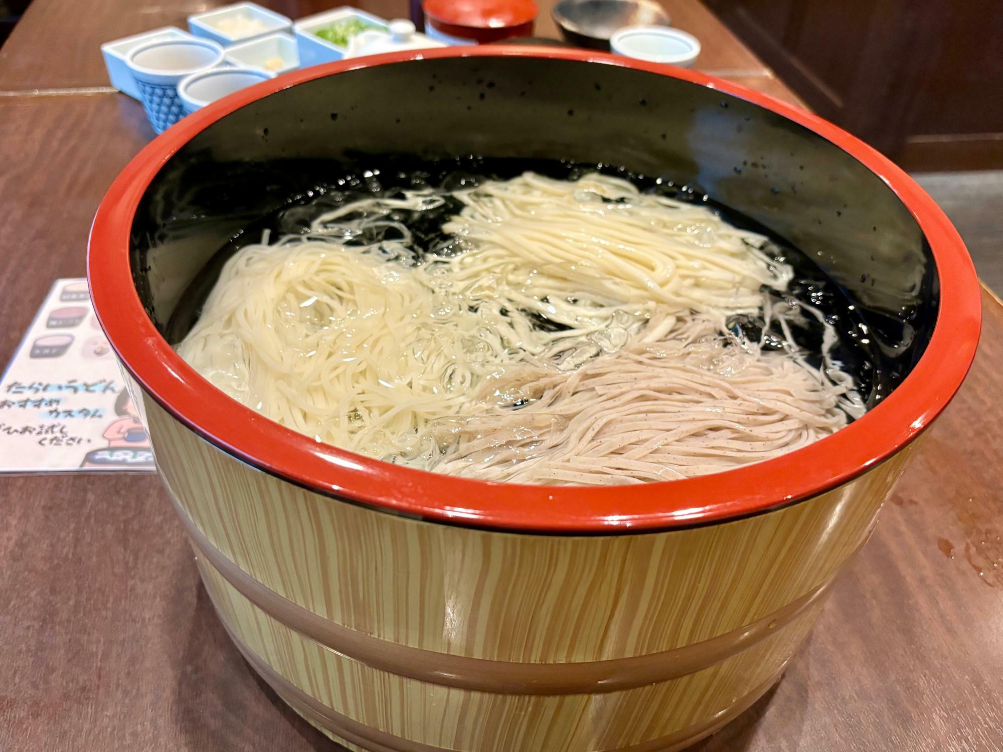 かのうどん／五穀うどん／京風うどん