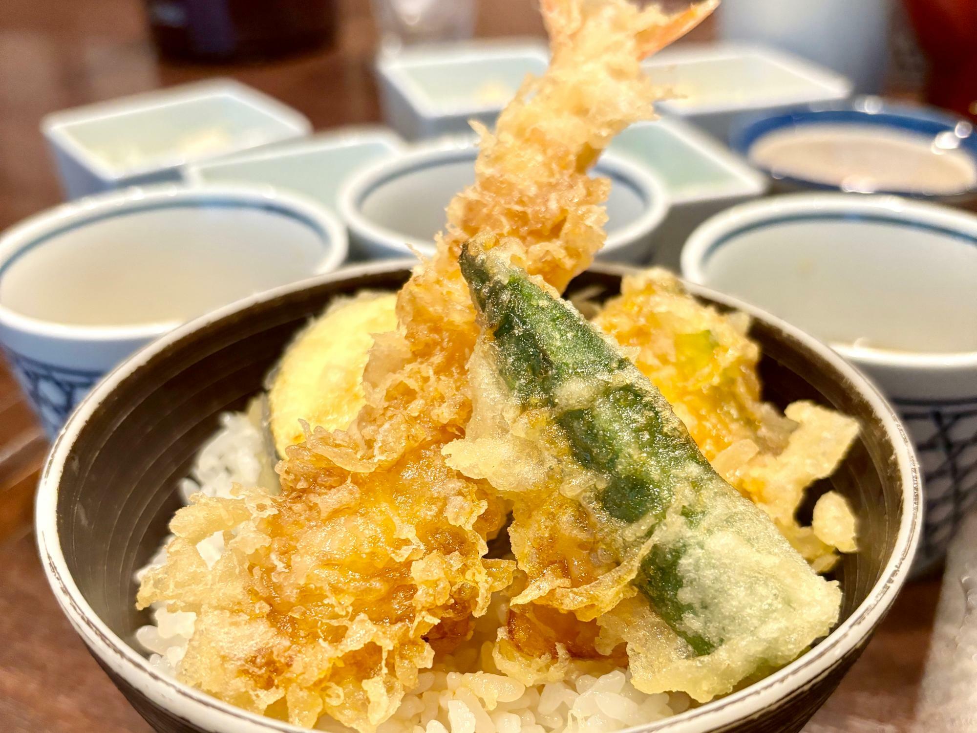 ミニ天丼