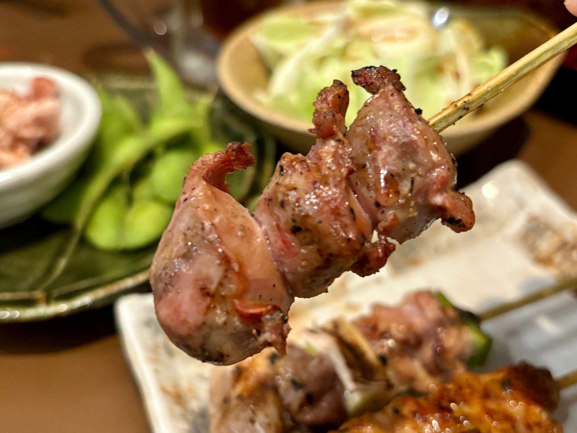 砂肝焼き鳥