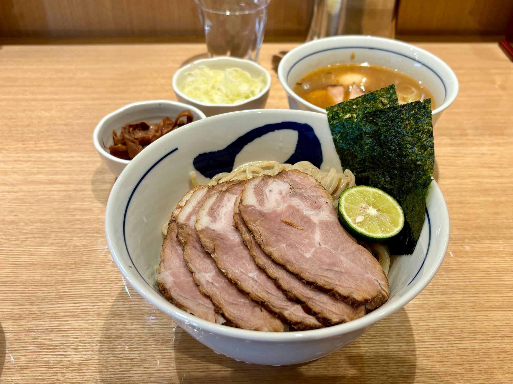 【心斎橋店限定】濃厚チャーシューつけ麺1,630円（税込）