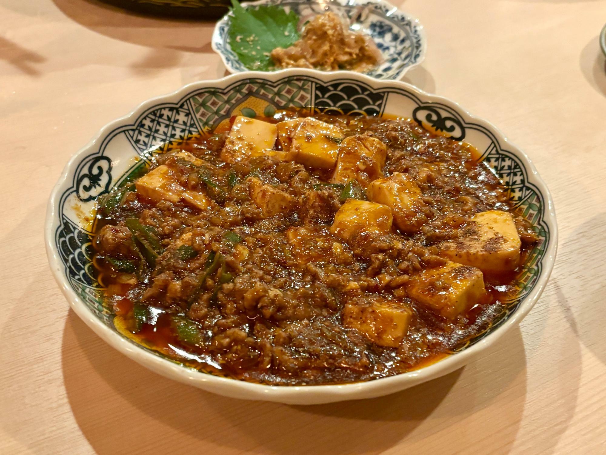 四川風麻婆豆腐 890円（税込）