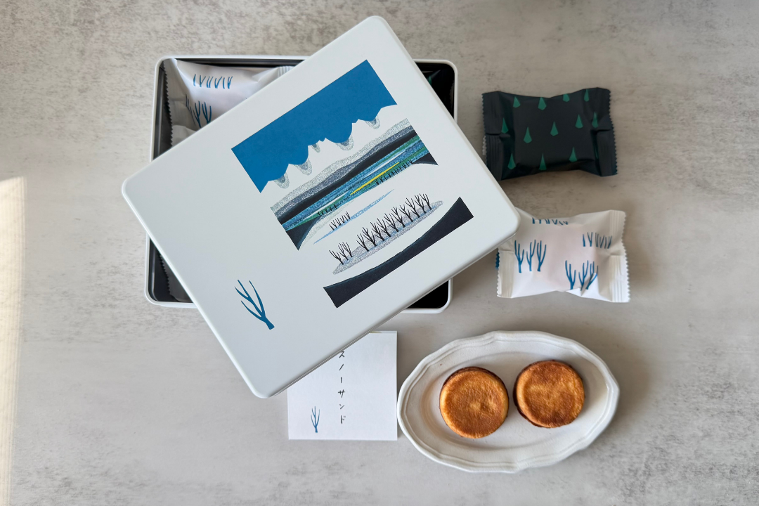 S スノーサンド　きのとや　12個入り　2缶セット 冬にしか買えない幻のスイーツ「SNOWS」毎年争奪戦に参加するお