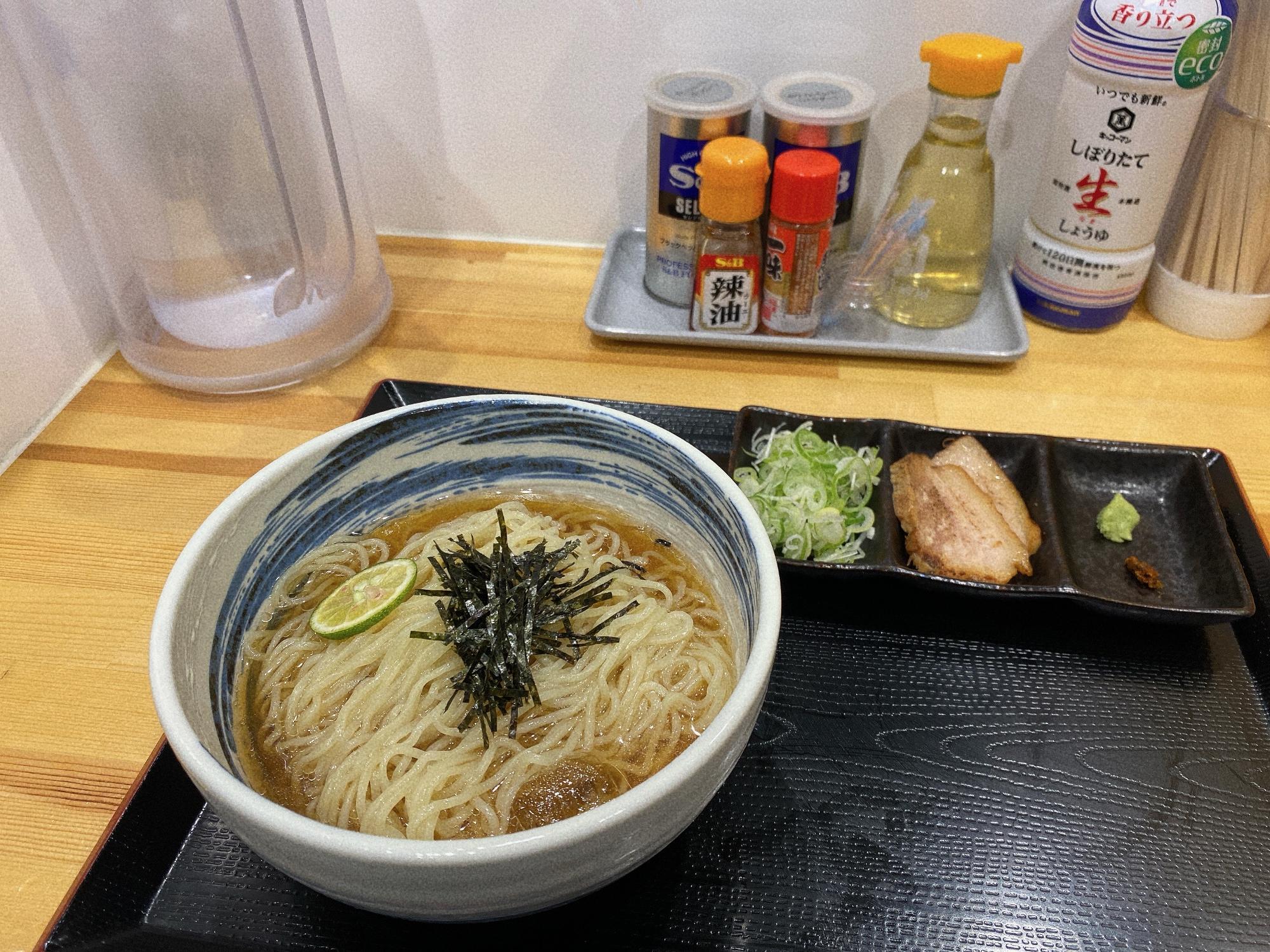 らぁ麺 まえ田 煮干し香る冷やしらぁ麺