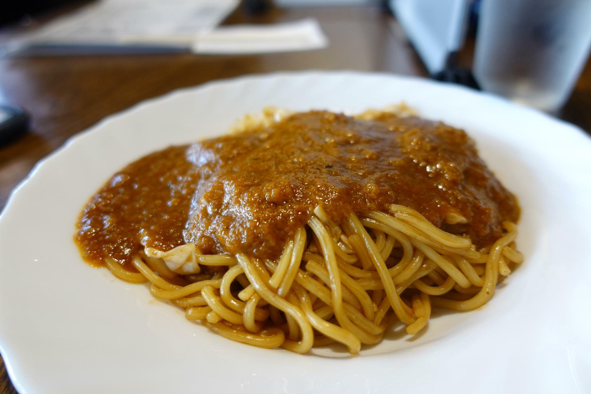 JAZZ喫茶ラグ カレーミー(カレー焼きそば)