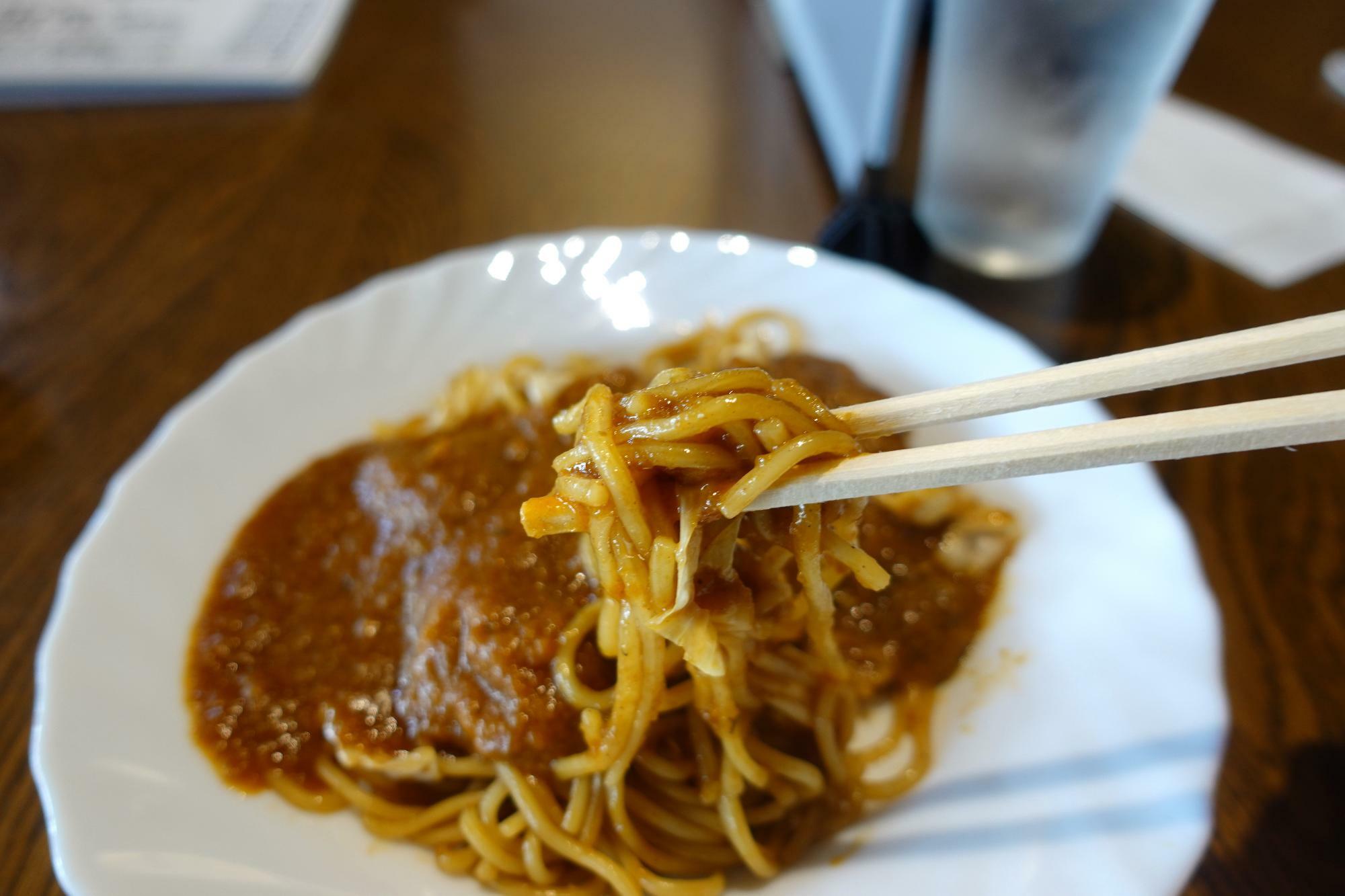 JAZZ喫茶ラグ カレーミー(カレー焼きそば)