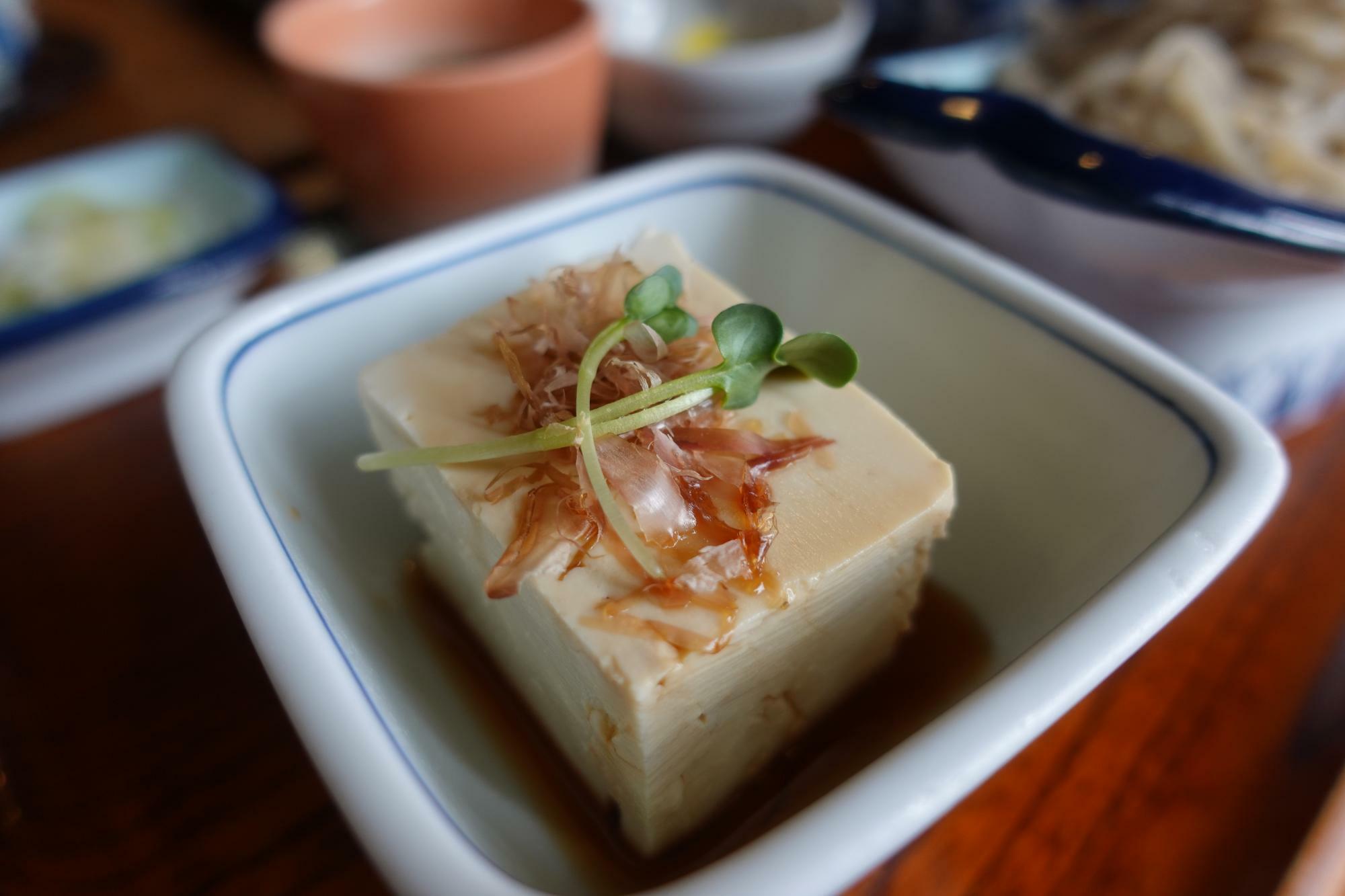 そば処 和田 カツ丼セット 冷奴