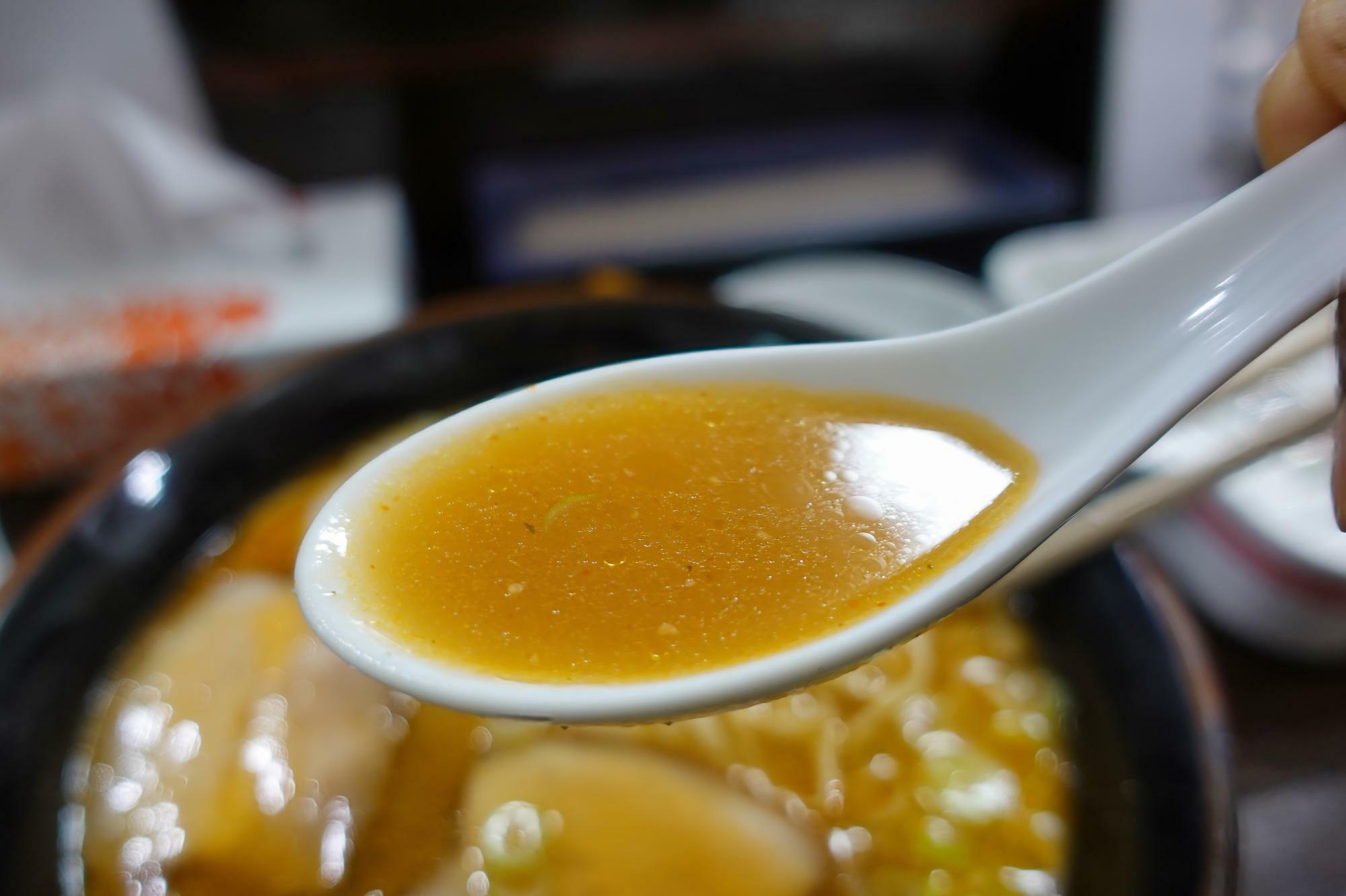 ラーメン ふくまる(福○) 味噌ラーメン スープ