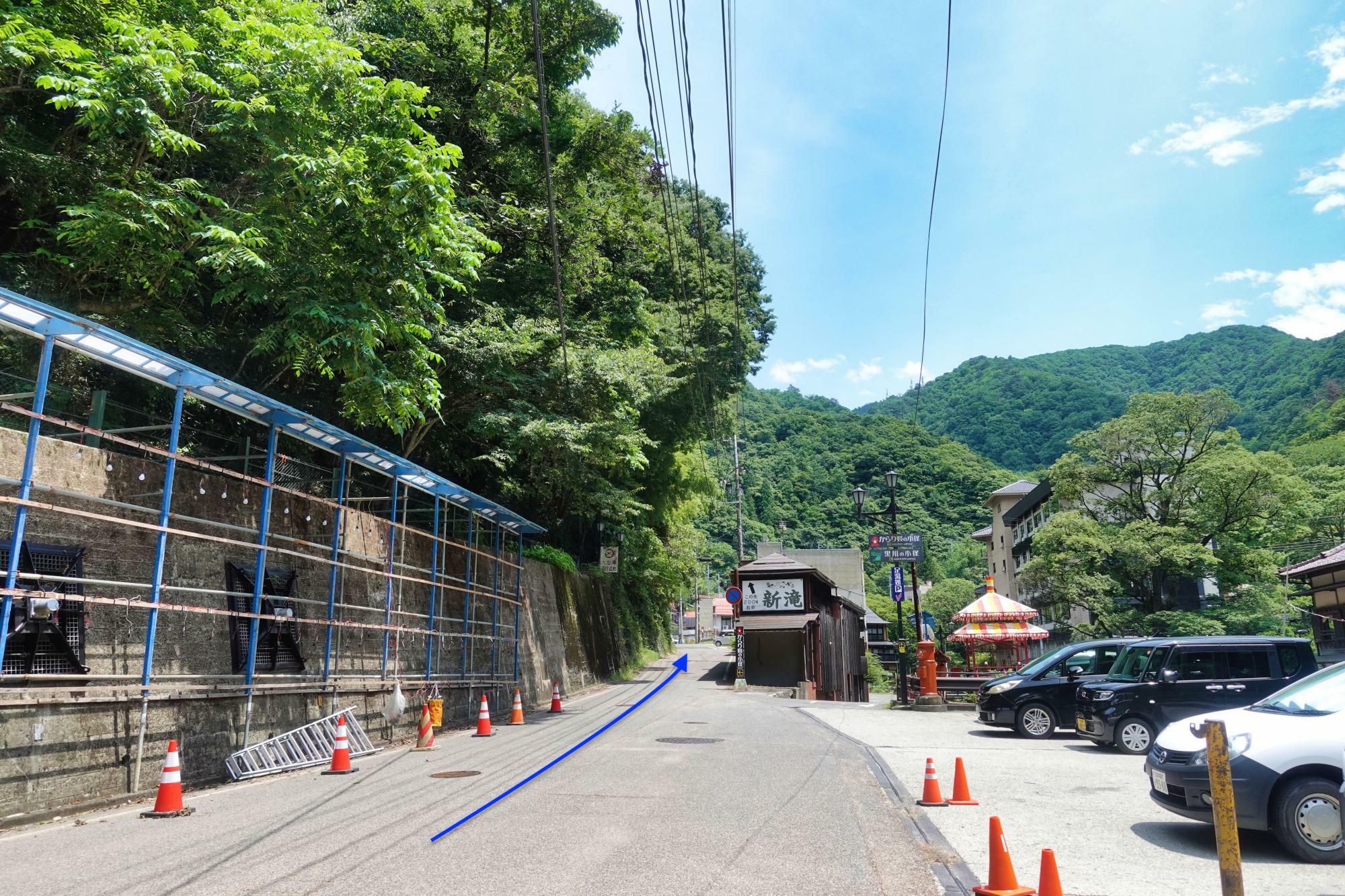 東山温泉 足湯ルート