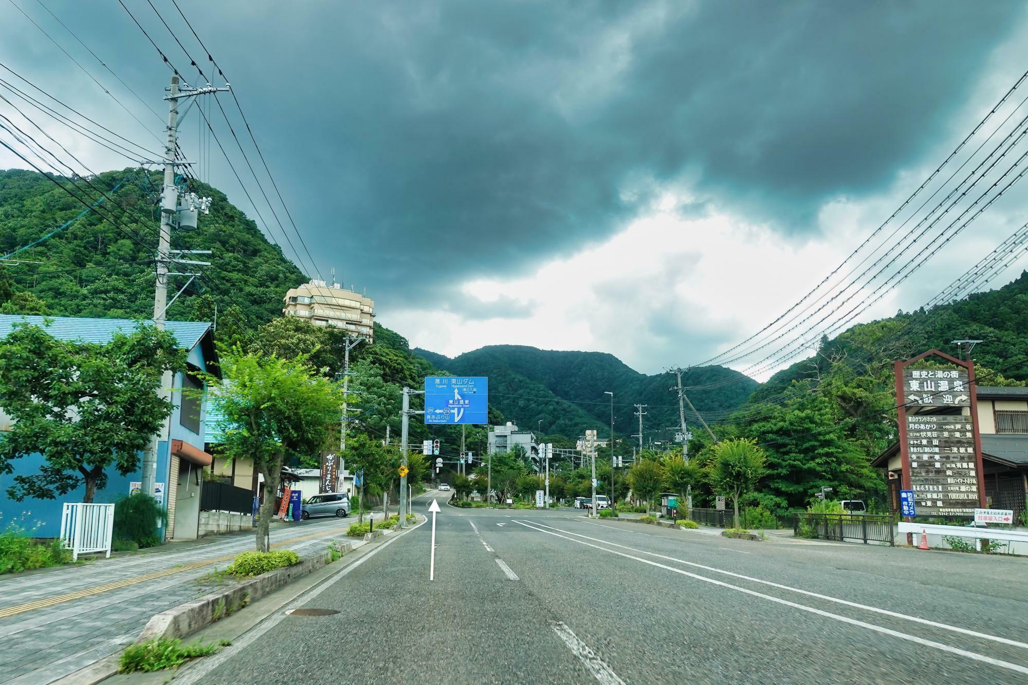 東山 大滝・小滝へのルート