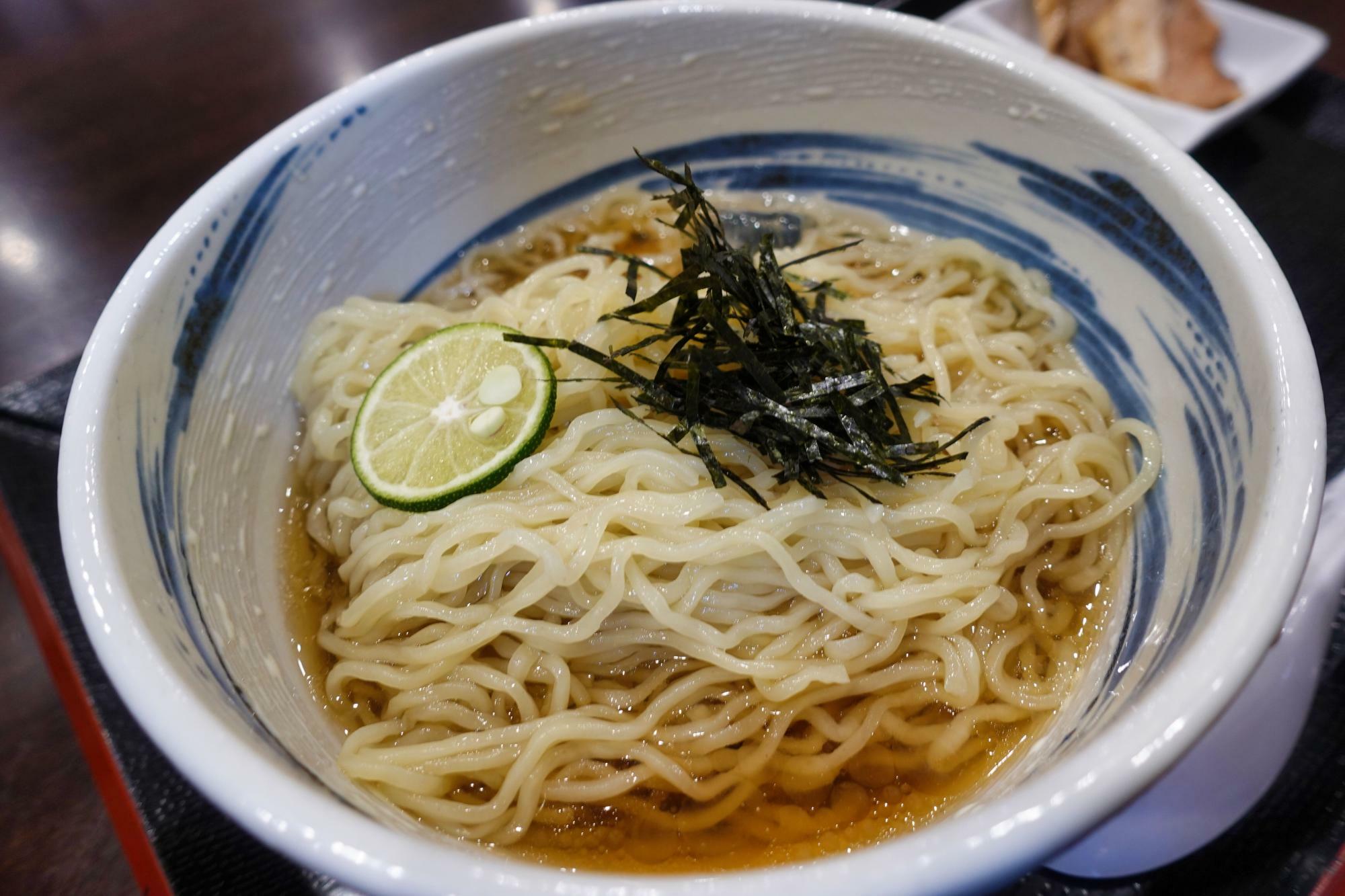 らぁ麺 まえ田 （ラーメン まえだ）冷やしラーメン(冷やしらぁ麺) 