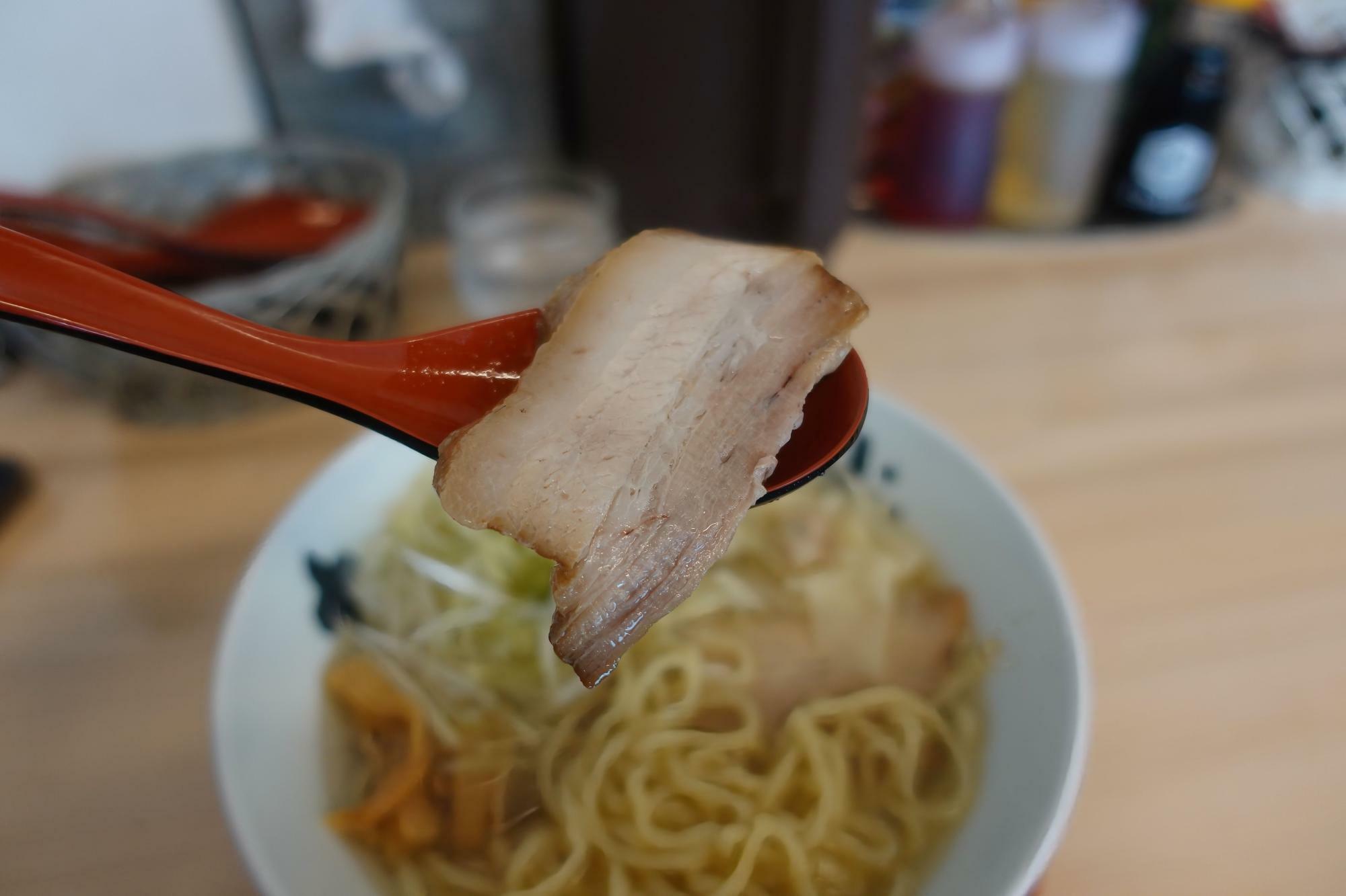 活力再生麺屋 あじ庵食堂 チャーシュー