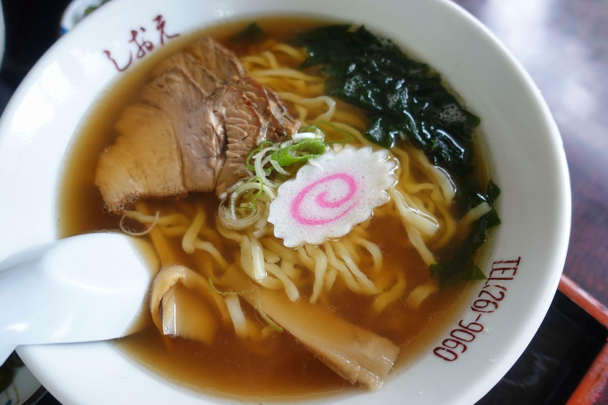 味の里 しおえ ラーメンセット ラーメン