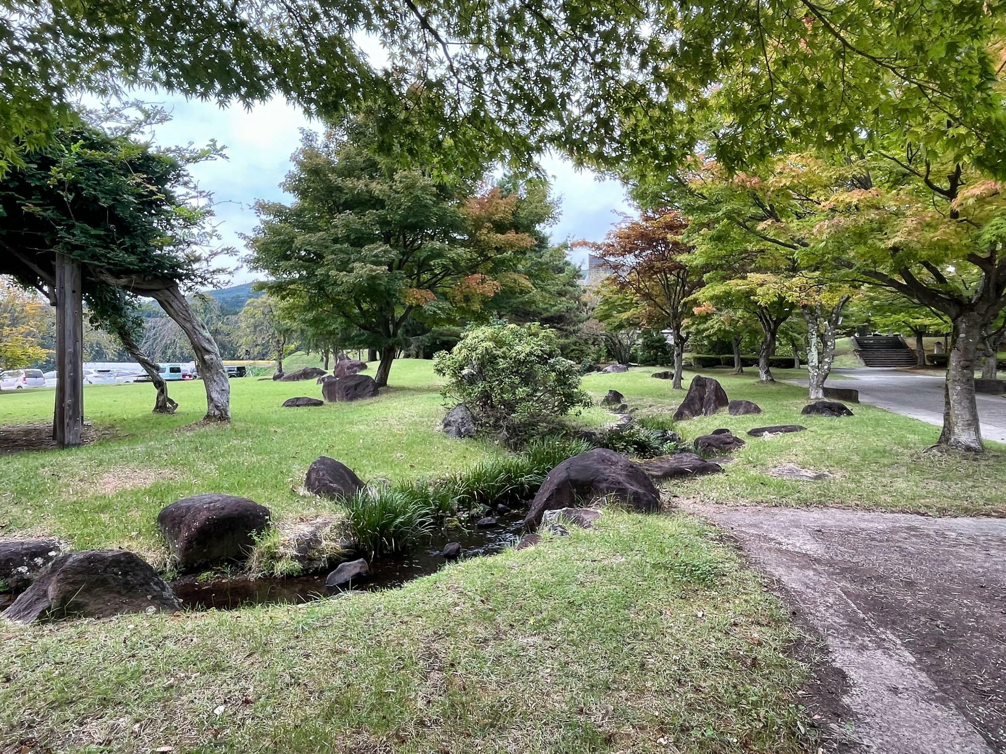 慧日寺資料館 庭園