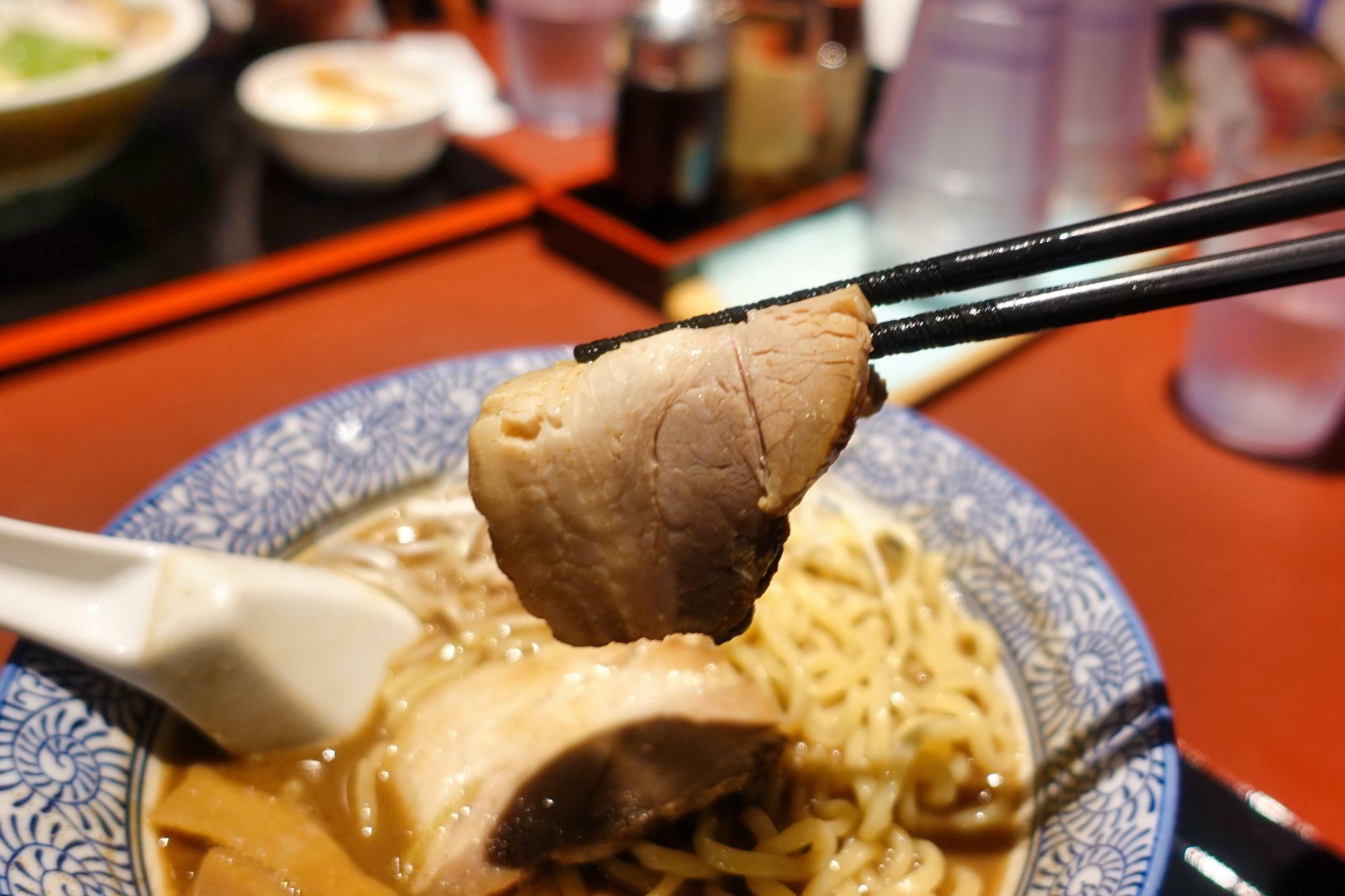 会津乃てんぐ 侍ラーメン チャーシュー