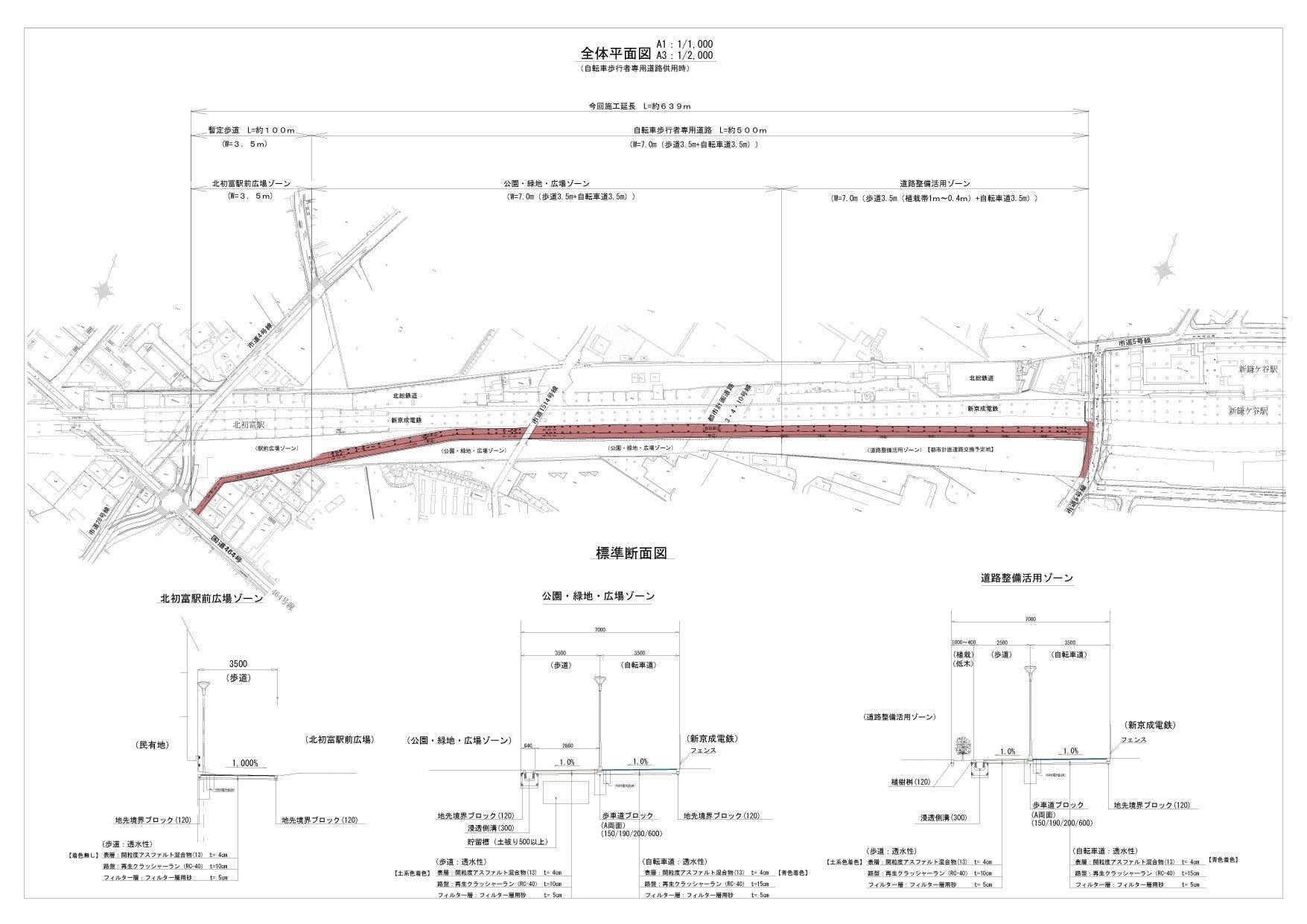 画像提供：鎌ケ谷市　都市建設部　道路河川整備課　道路・連立係