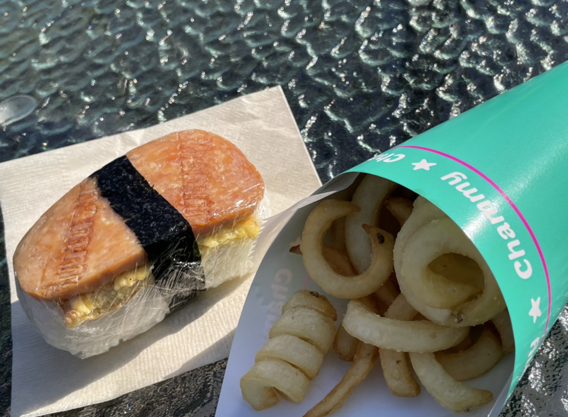 EGGスパムとspiralポテト