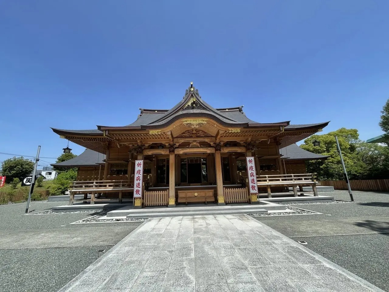 オープニングセレモニーは富知六所浅間神社で開催