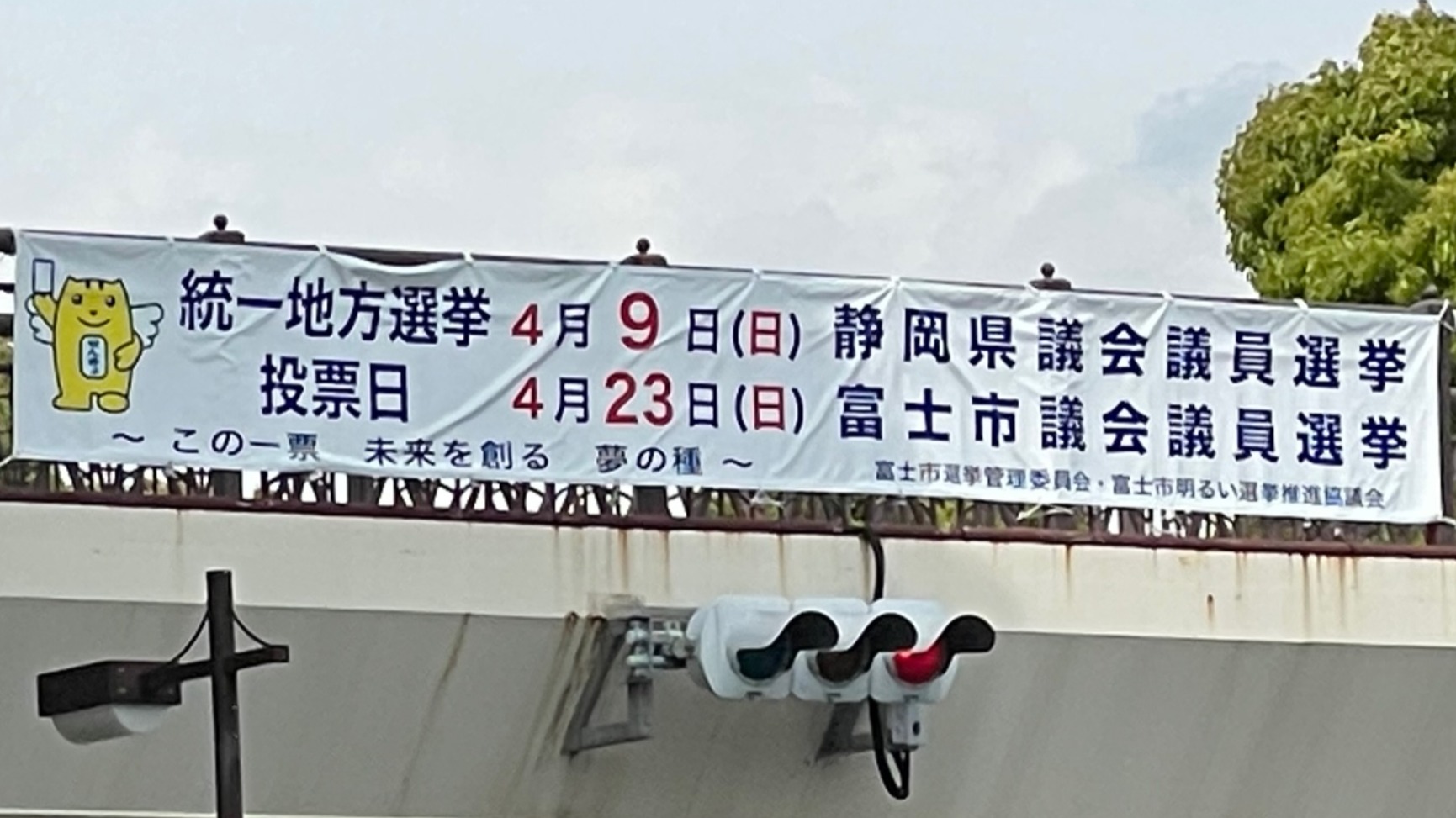 富士市】４/23は「市議会議員選挙」です。イオンで期日前投票をして100