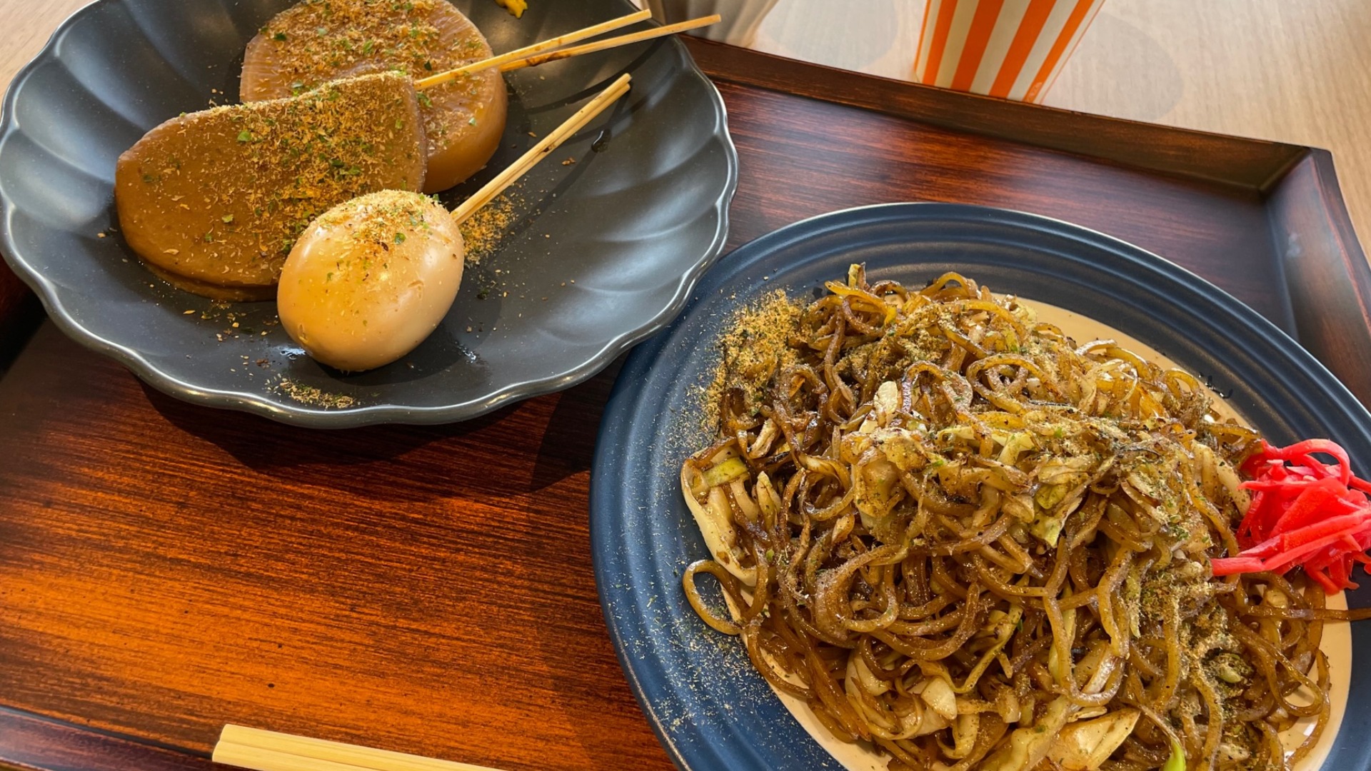 富士市】おがわの「静岡おでん」と叶やの「富士宮焼きそば」を食べよう