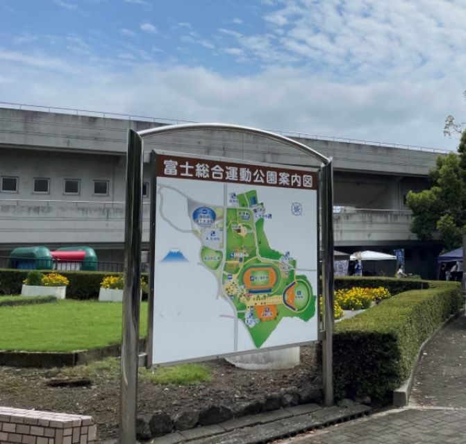 富士総合運動公園案内図