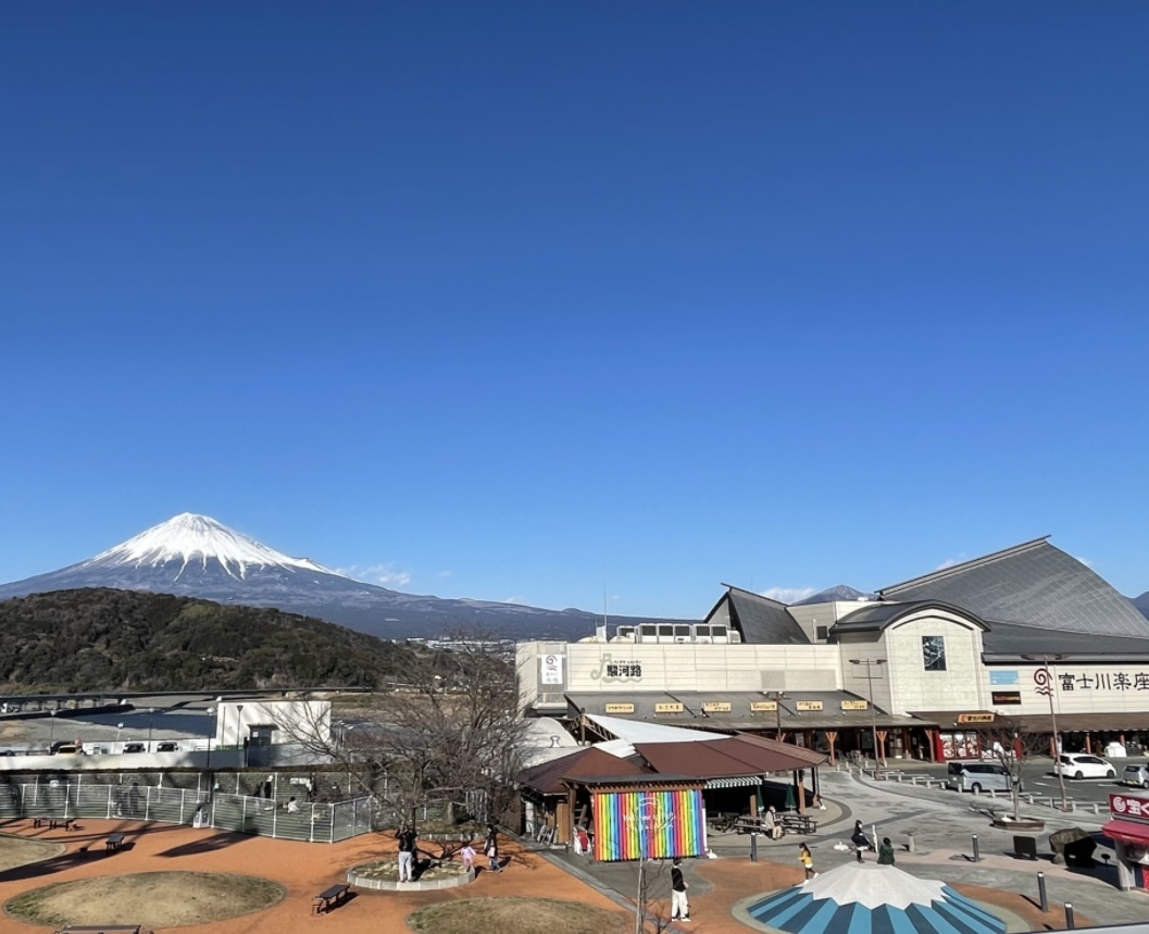 冬の景色　富士山