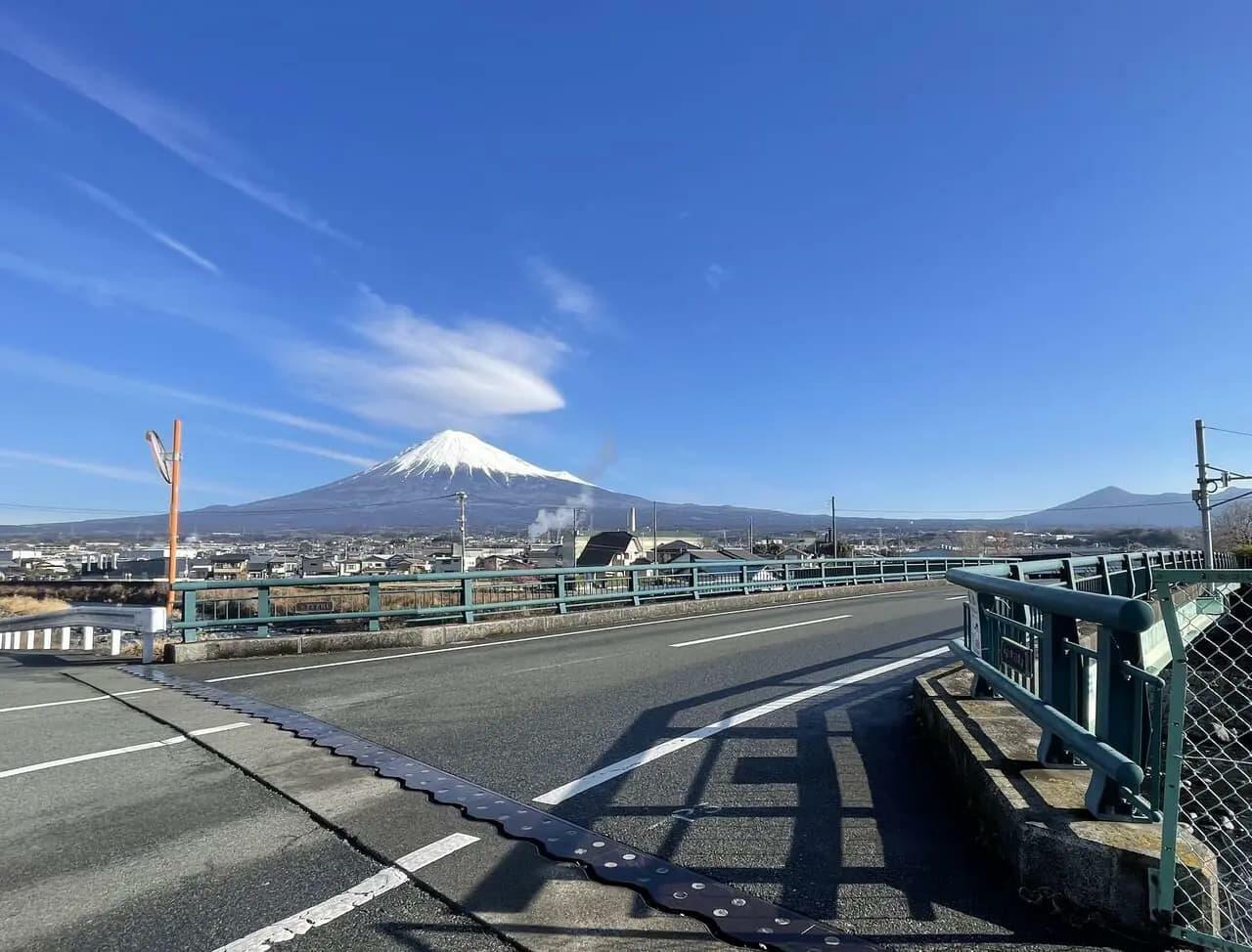 富士山が見渡せる場所