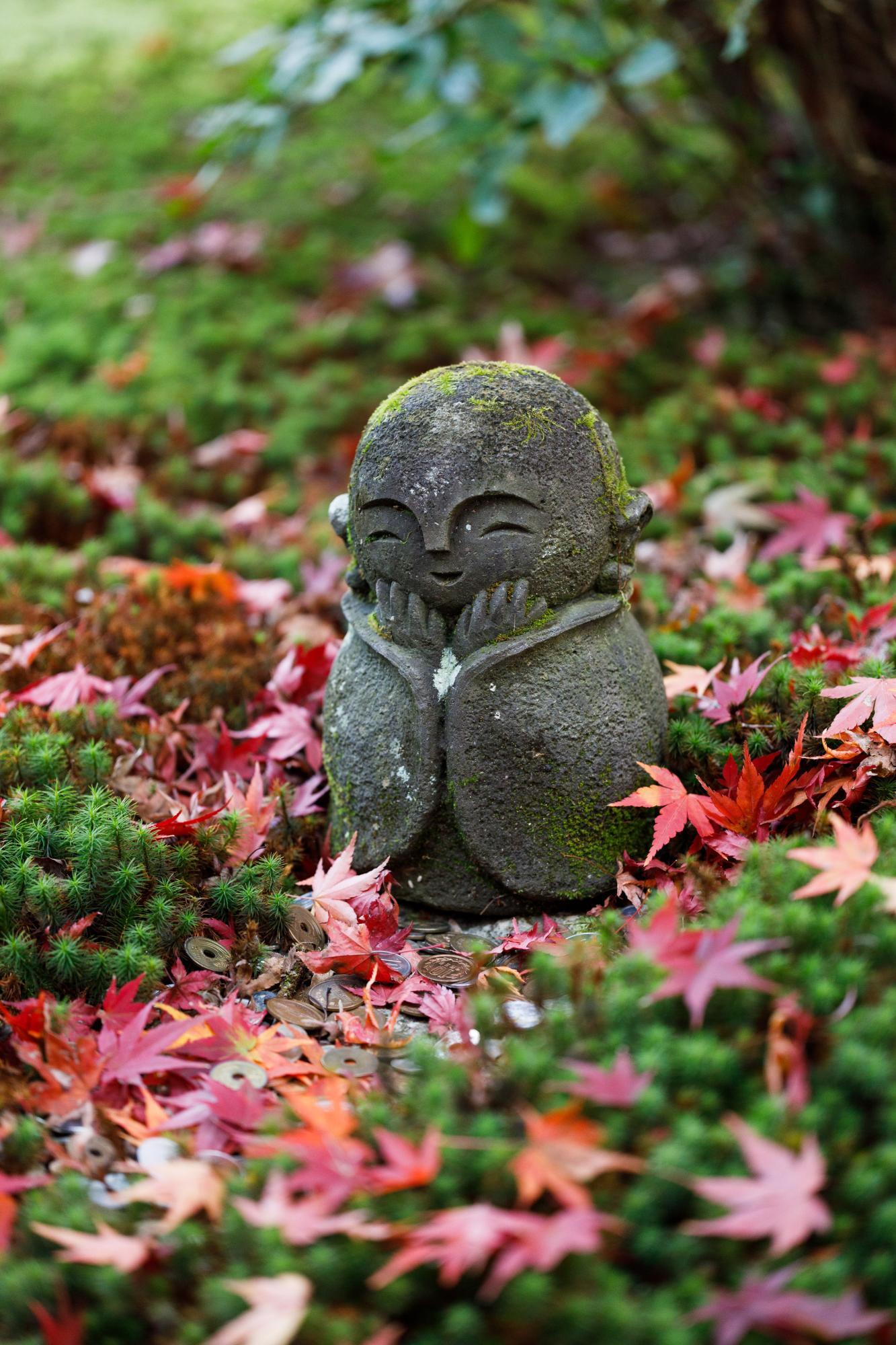 圓光寺の小さなお地蔵様