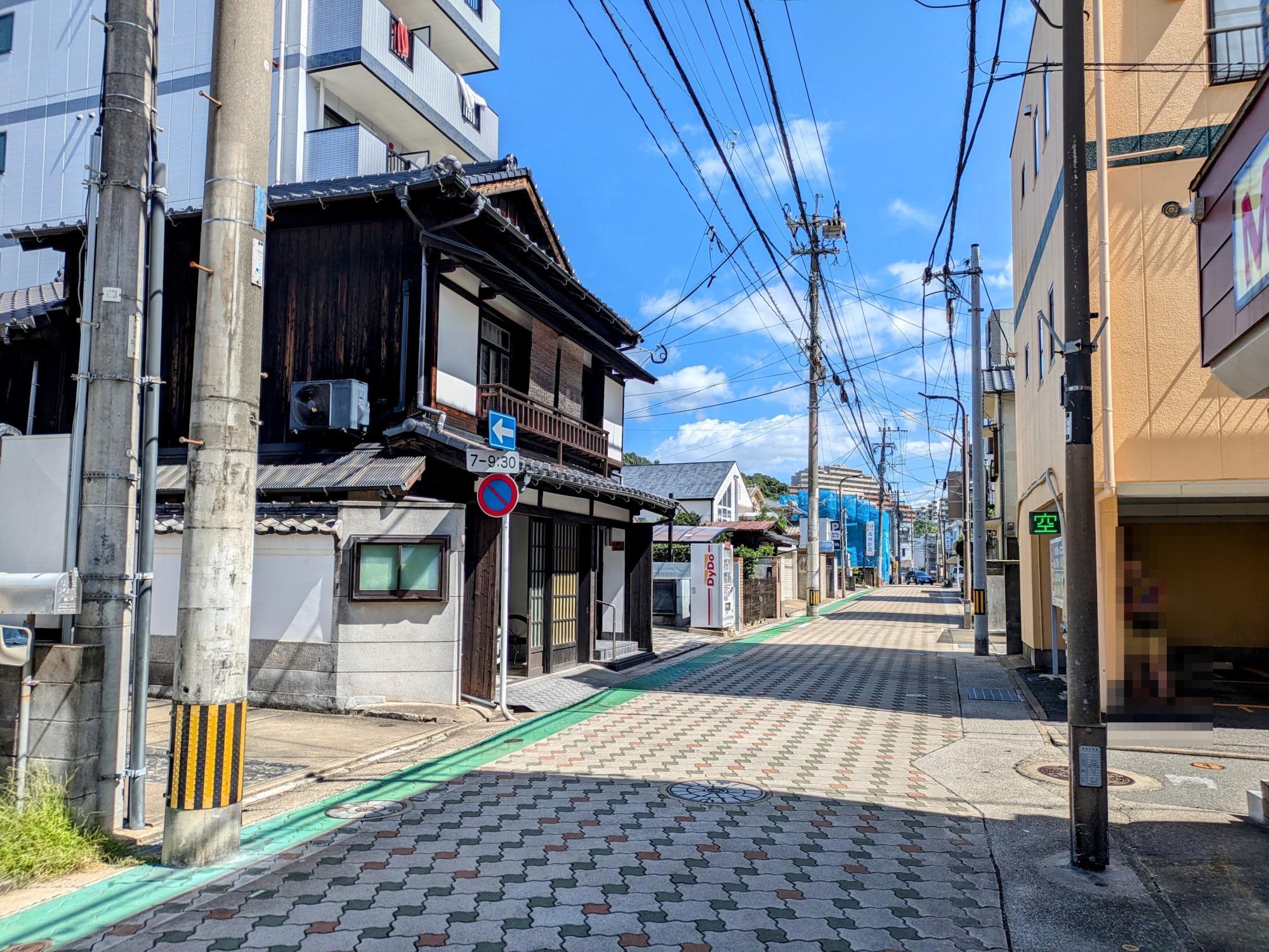 唐津街道（姪浜）