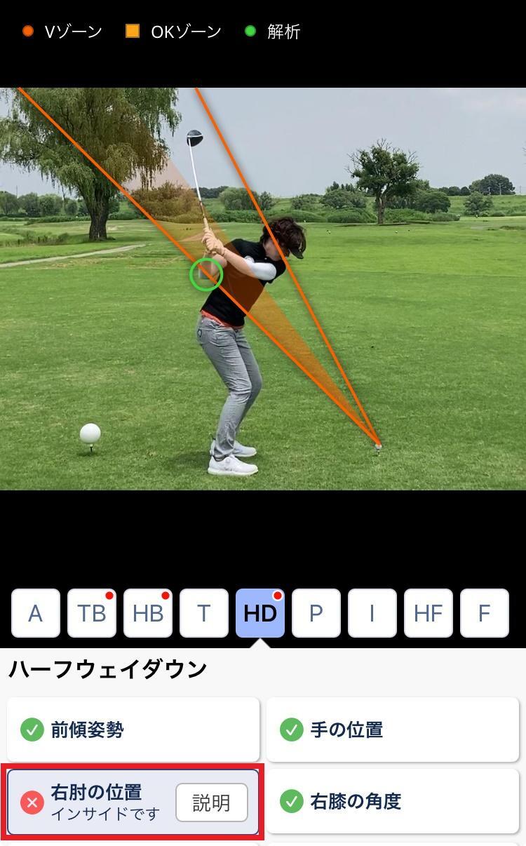スイングの9つの局面を数値化して課題を可視化 セルフでゴルフ スイングの9つの局面を数値化して課題を可視化 セルフでゴルフ
