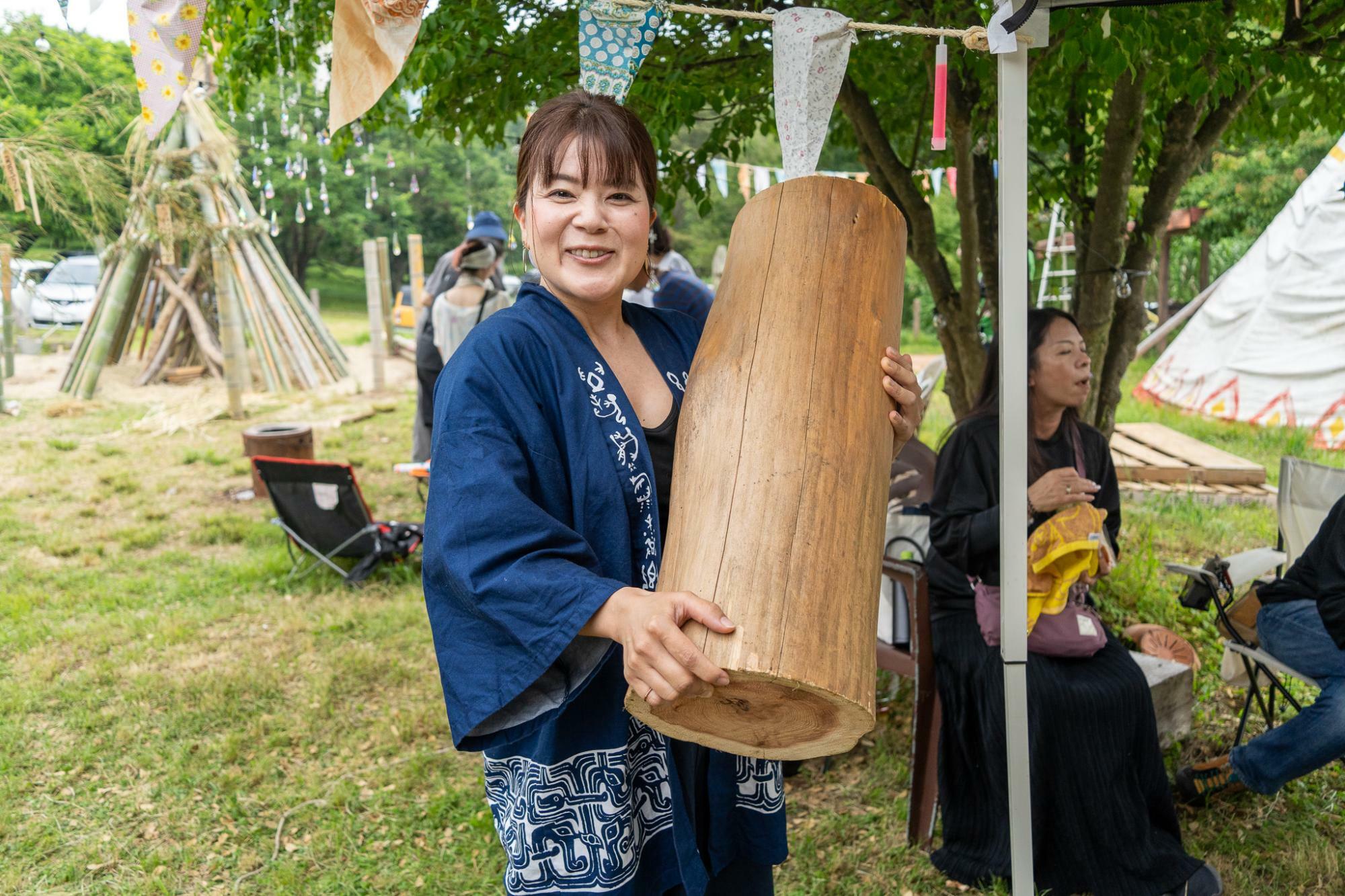 『原点回帰』がきっかけで「もりとき」の活動をはじめたあこさん