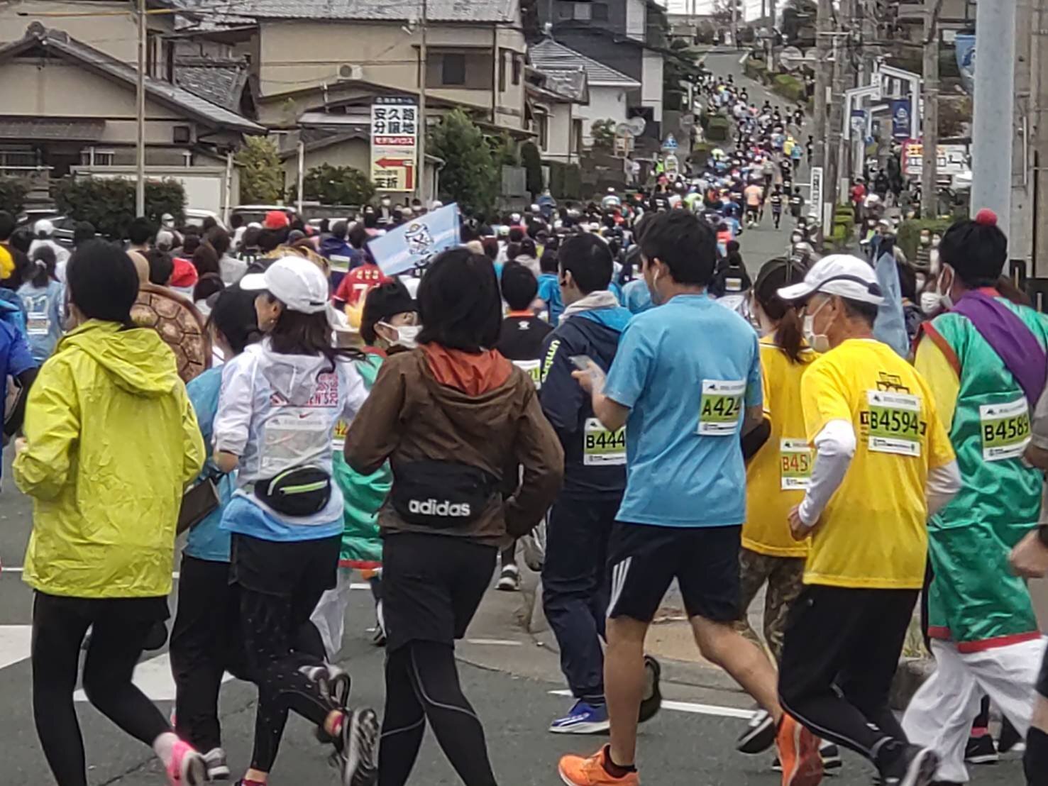 2022年同大会の様子/応援に駆け付けた友人撮影