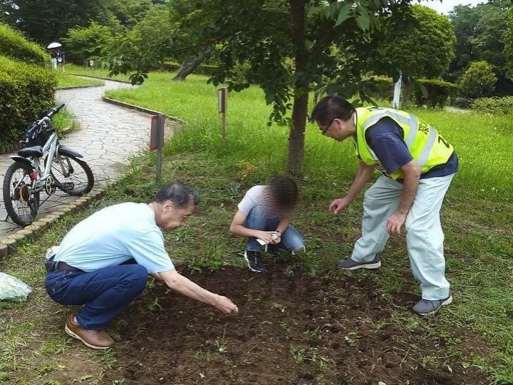 2023年種まきの様子