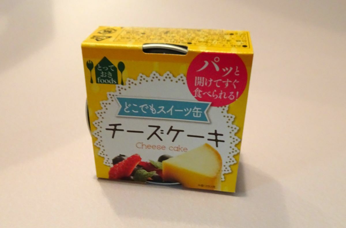 チーズケーキ缶（税込324円）