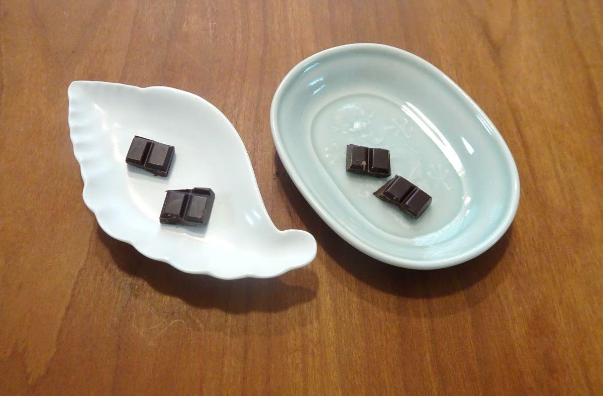 A、B、C、のどれかわからない2種類のチョコ。正解できるかな？