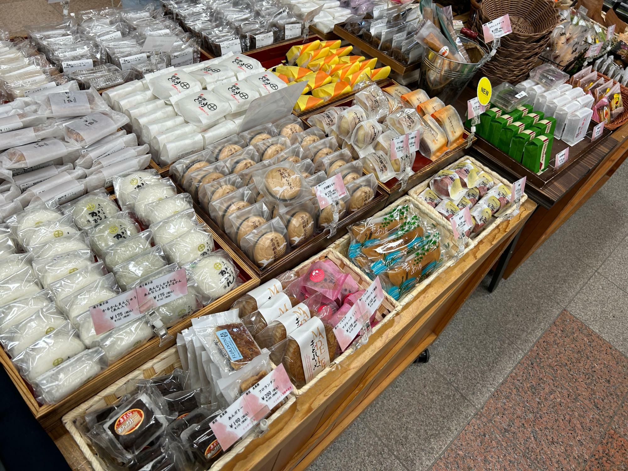 出水市のお菓子屋さんが作っているお菓子