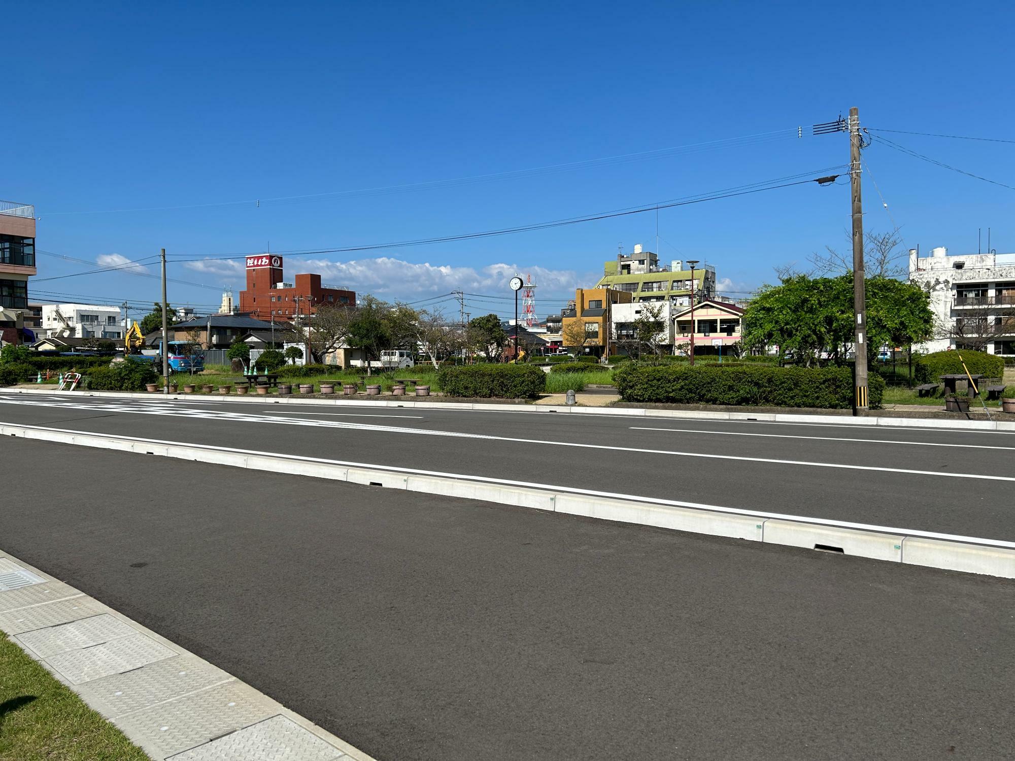 フェスが開催される道路