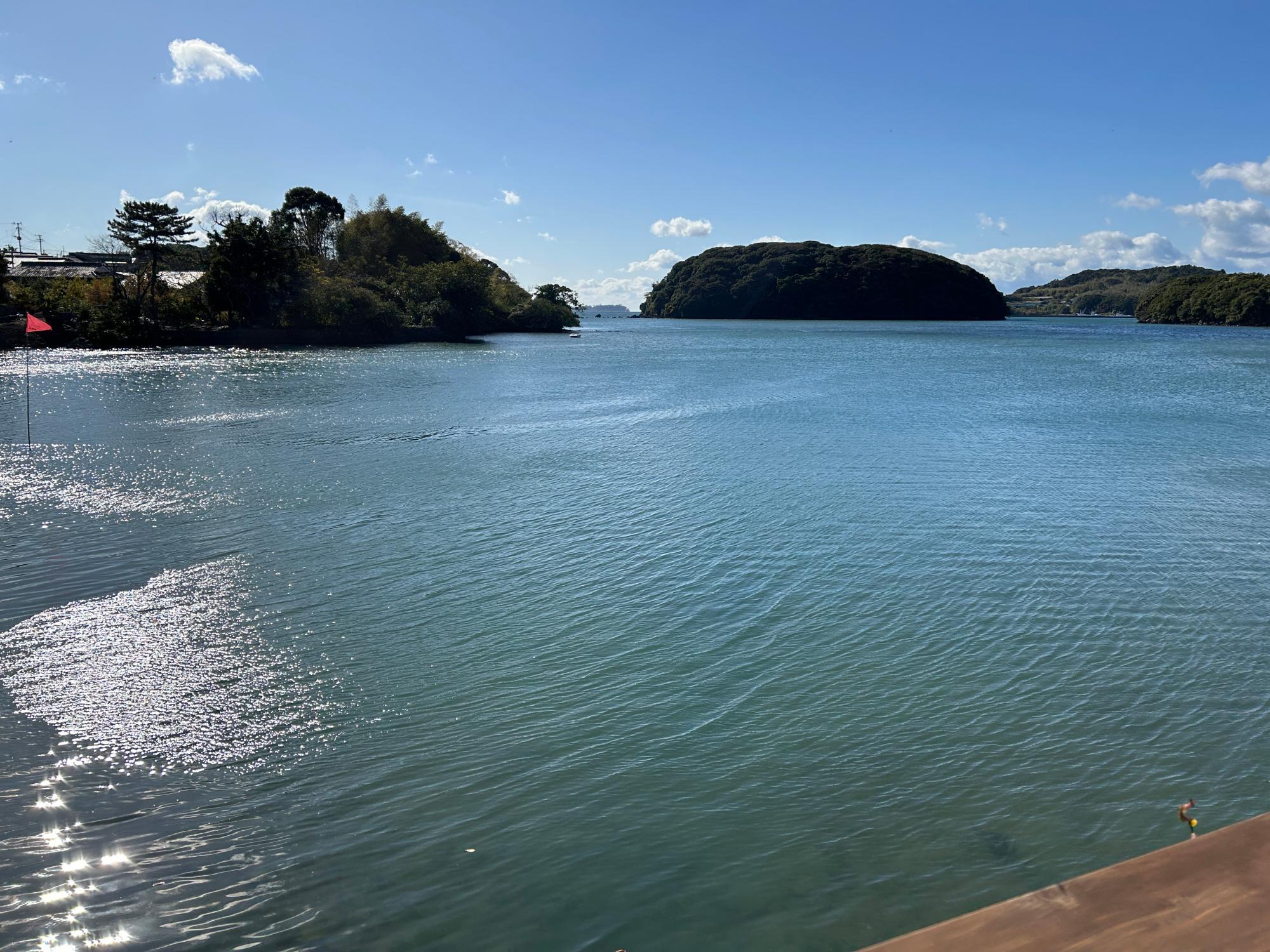 目の前の海