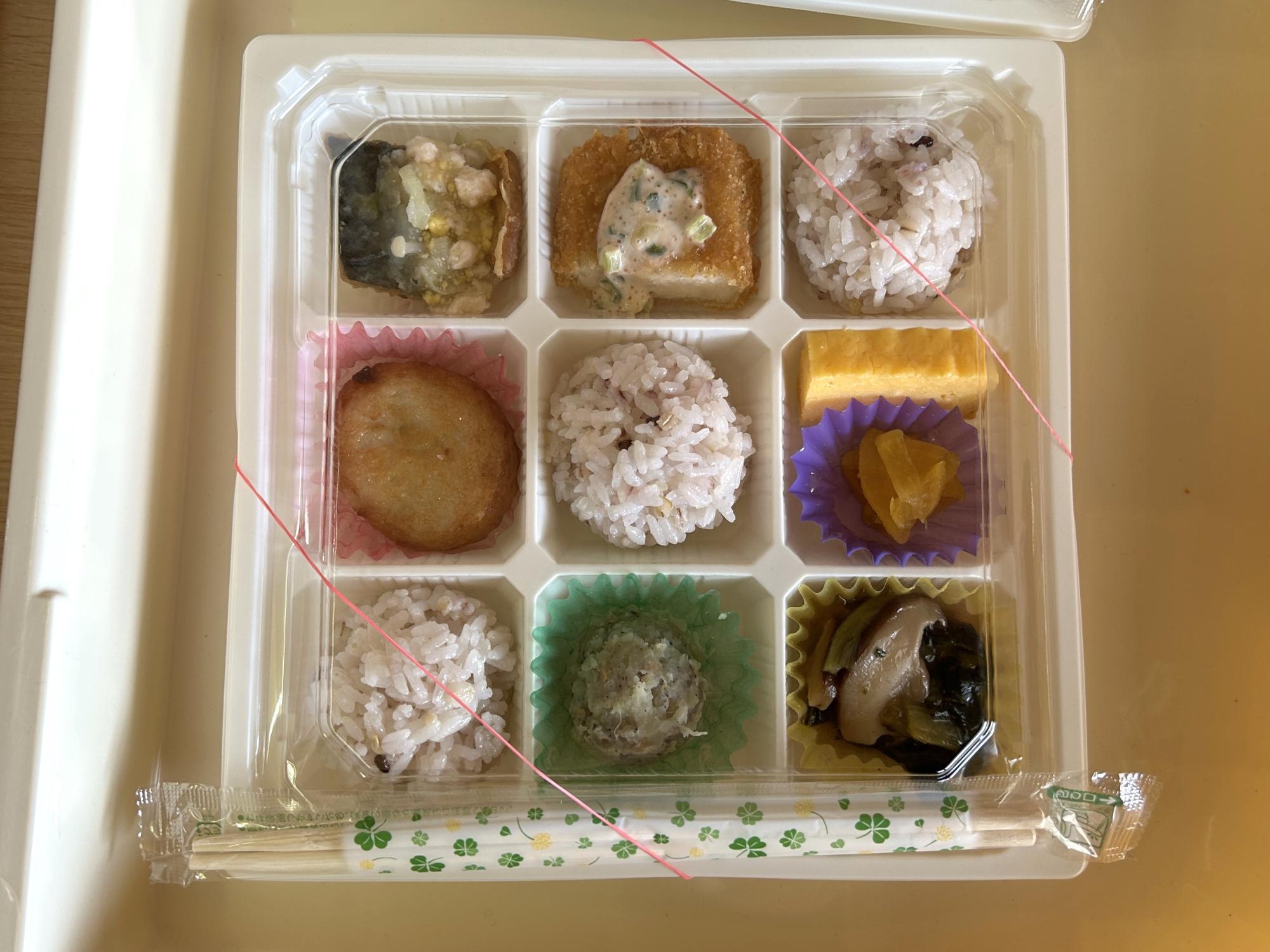 日替わりヘルシー弁当 450円