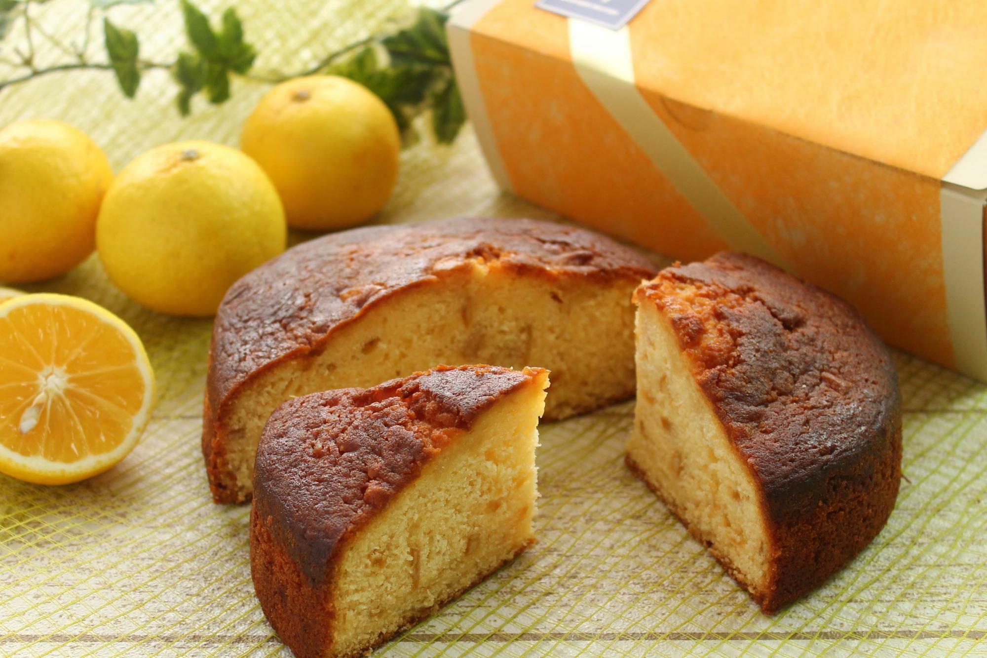 「湘南ゴールドのバターケーキ」（直径約 15cm×高さ 5cm　3,000 円）