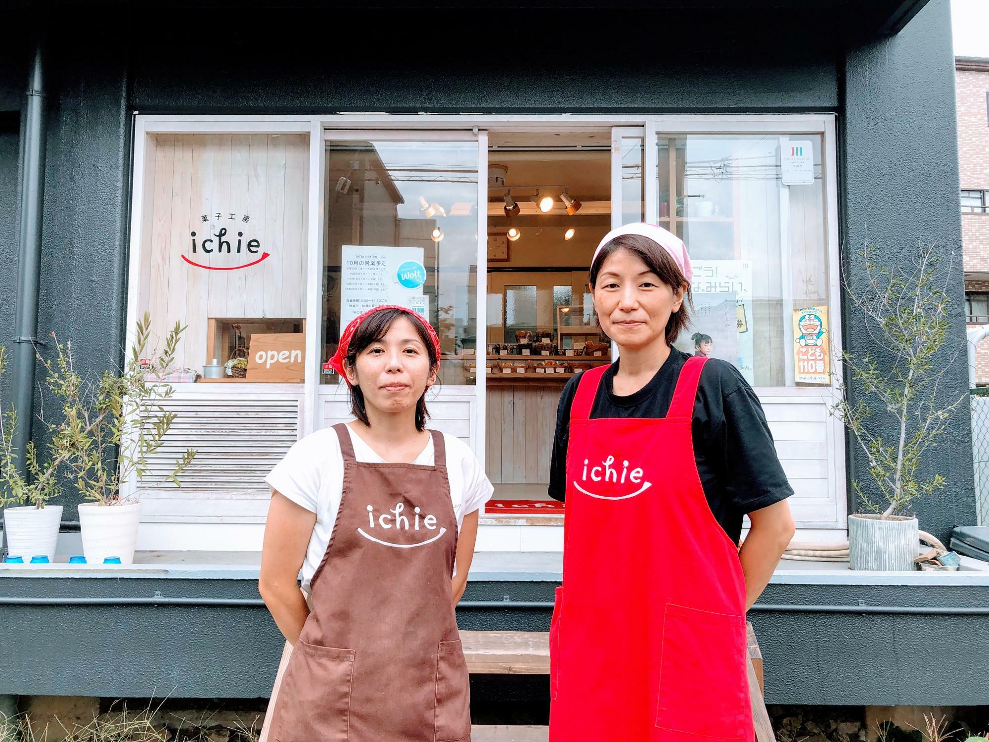 田島さん（左）と石井さん（右）