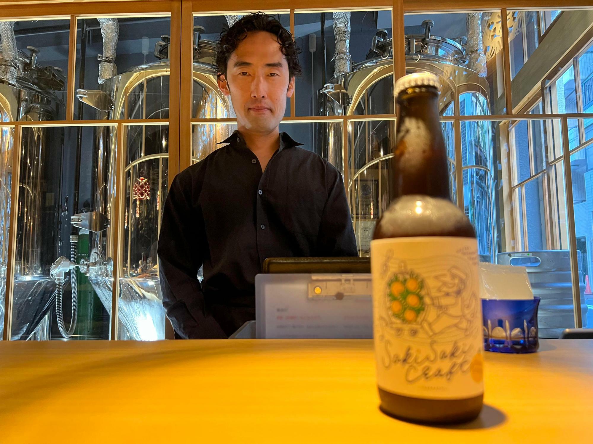 東海道BEERの醸造師・田上さん