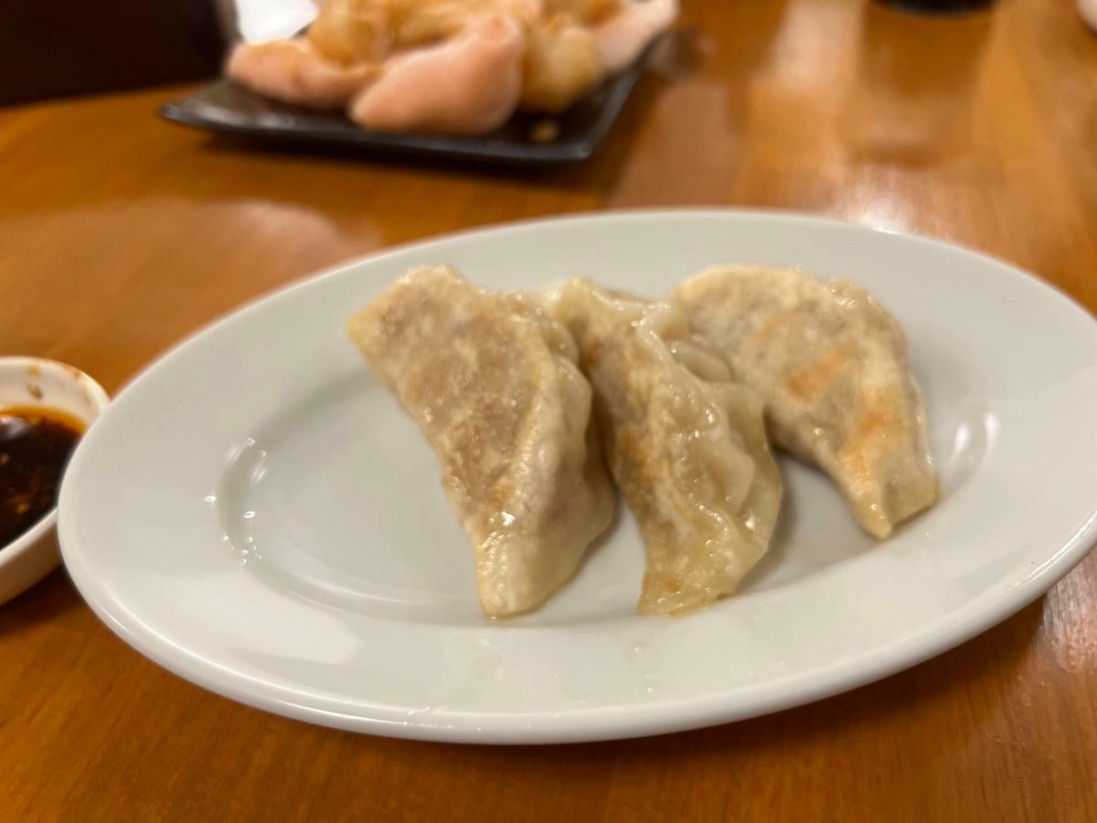 餃子とビールの相性は最高！