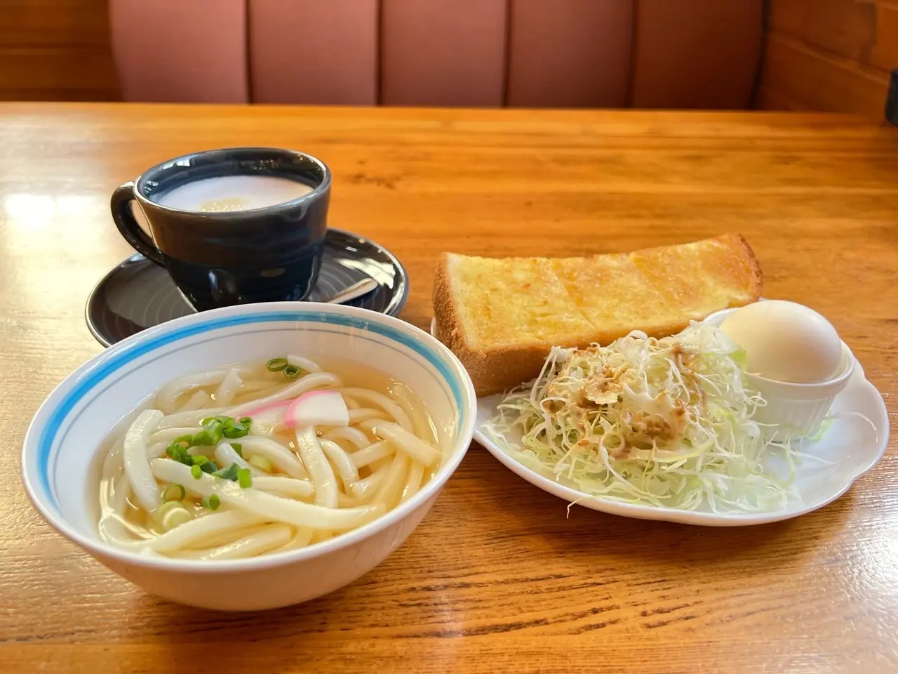 「カフェおじゃった」トーストモーニング