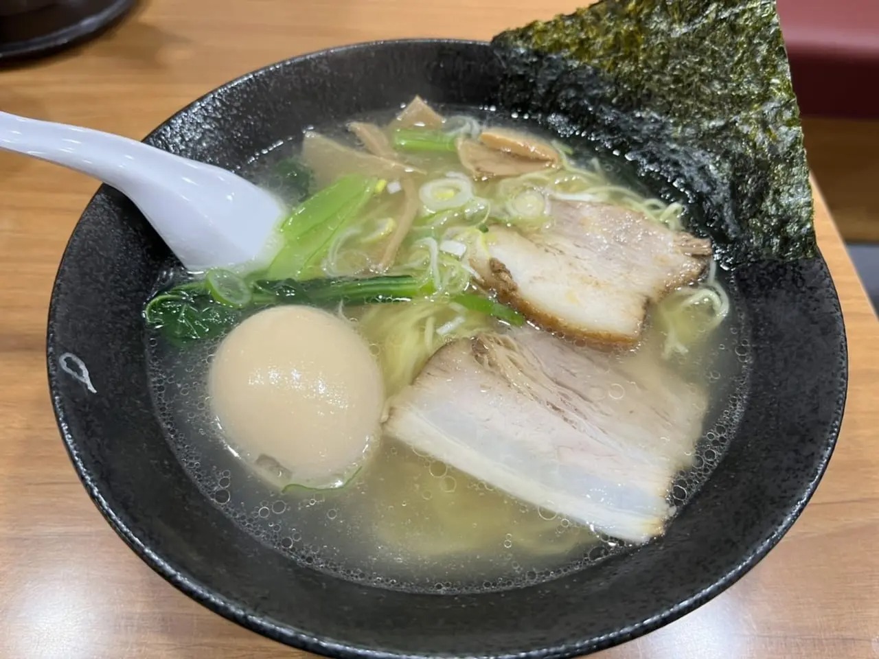 「塩麺 丸申商店」塩ラーメン